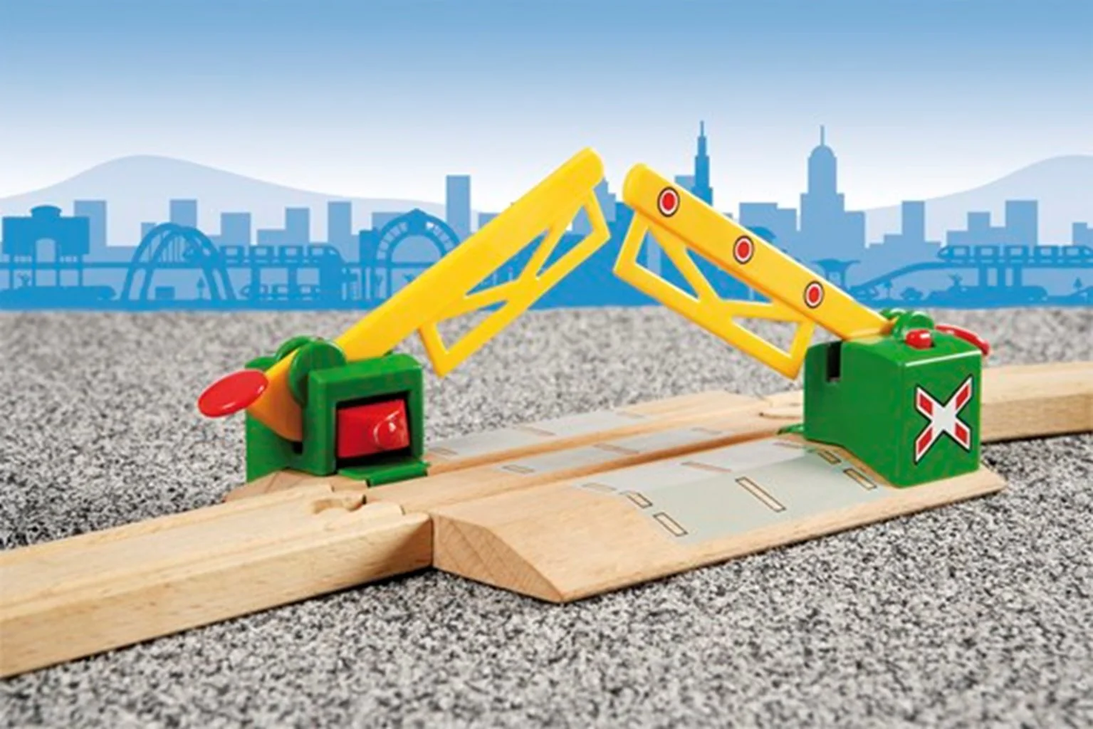33750 BRIO WORLD - Magnetic Action Crossing for Railway - Image 2