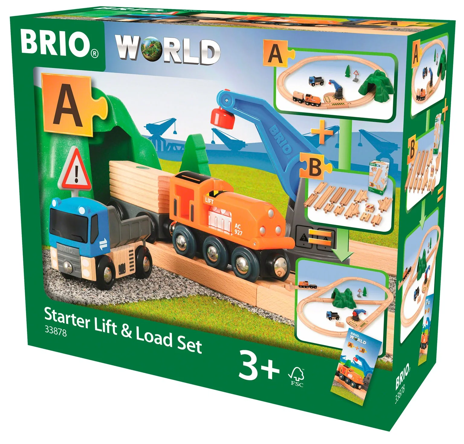 33878 BRIO World - Starter Lift & Load Set A - Image 3