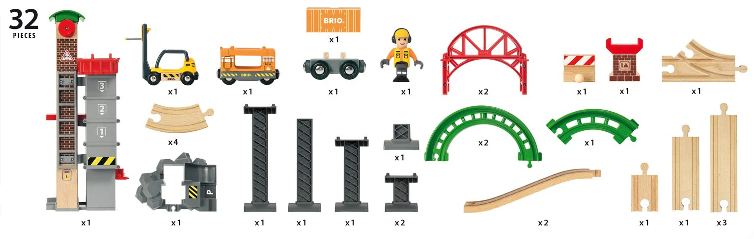 33887 BRIO World - Lift & Load Warehouse Set - Image 5