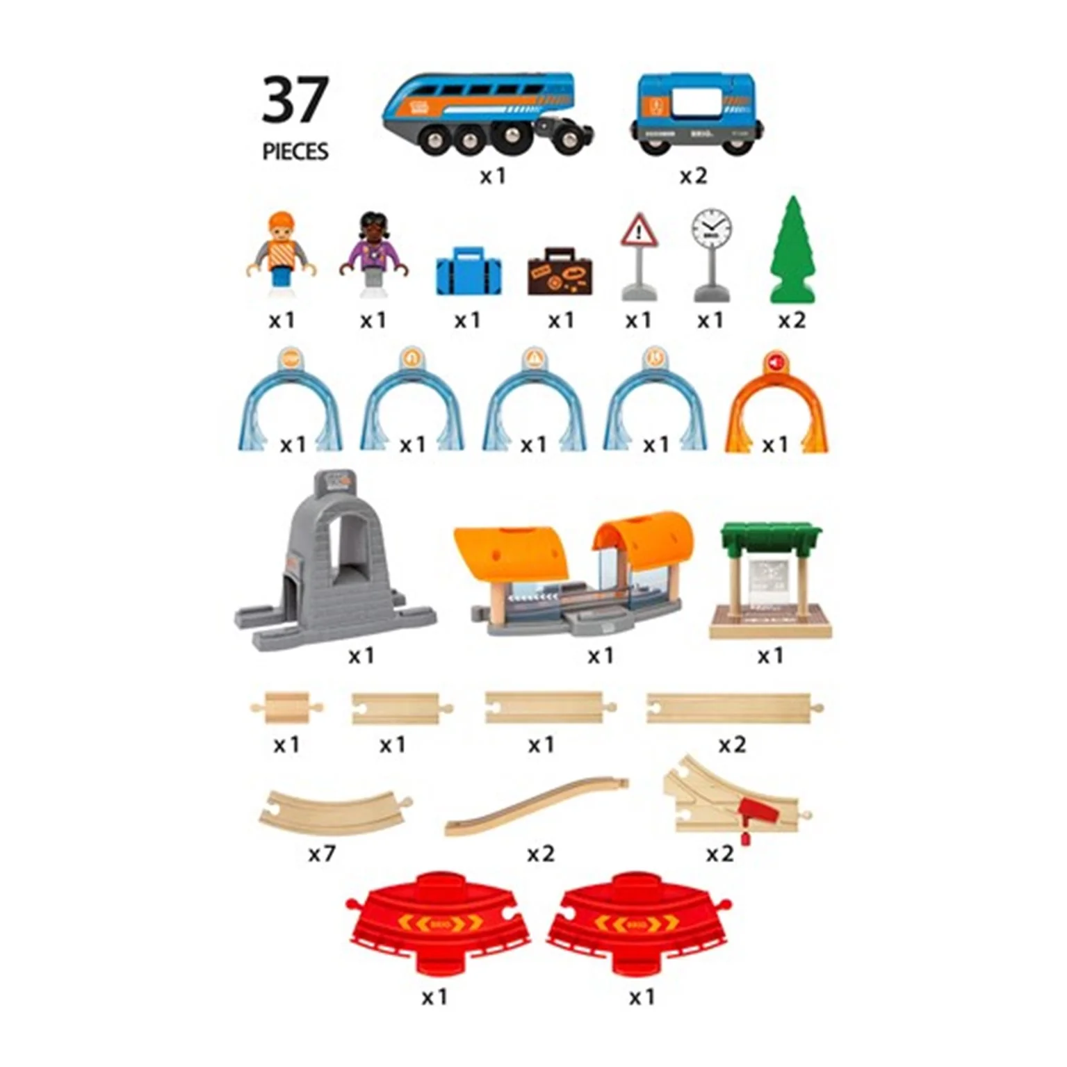 33972 BRIO World Smart Tech Sound - Action Tunnel Travel Set - Image 8