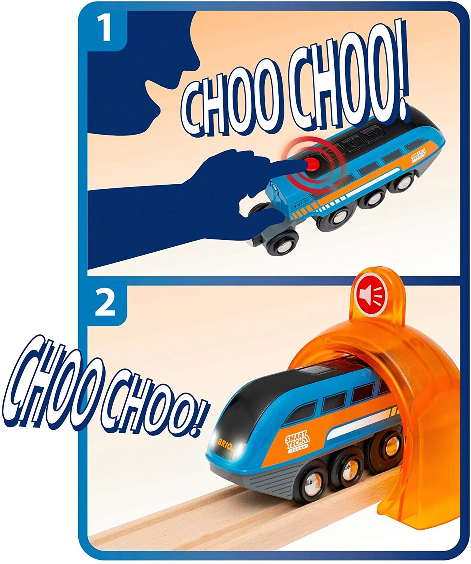 33974 Brio World Smart Tech Sound - Action Tunnel Circle Set - Image 3