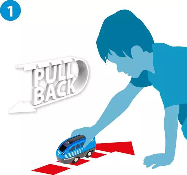 36019 BRIO World Pull Back Train - Image 2