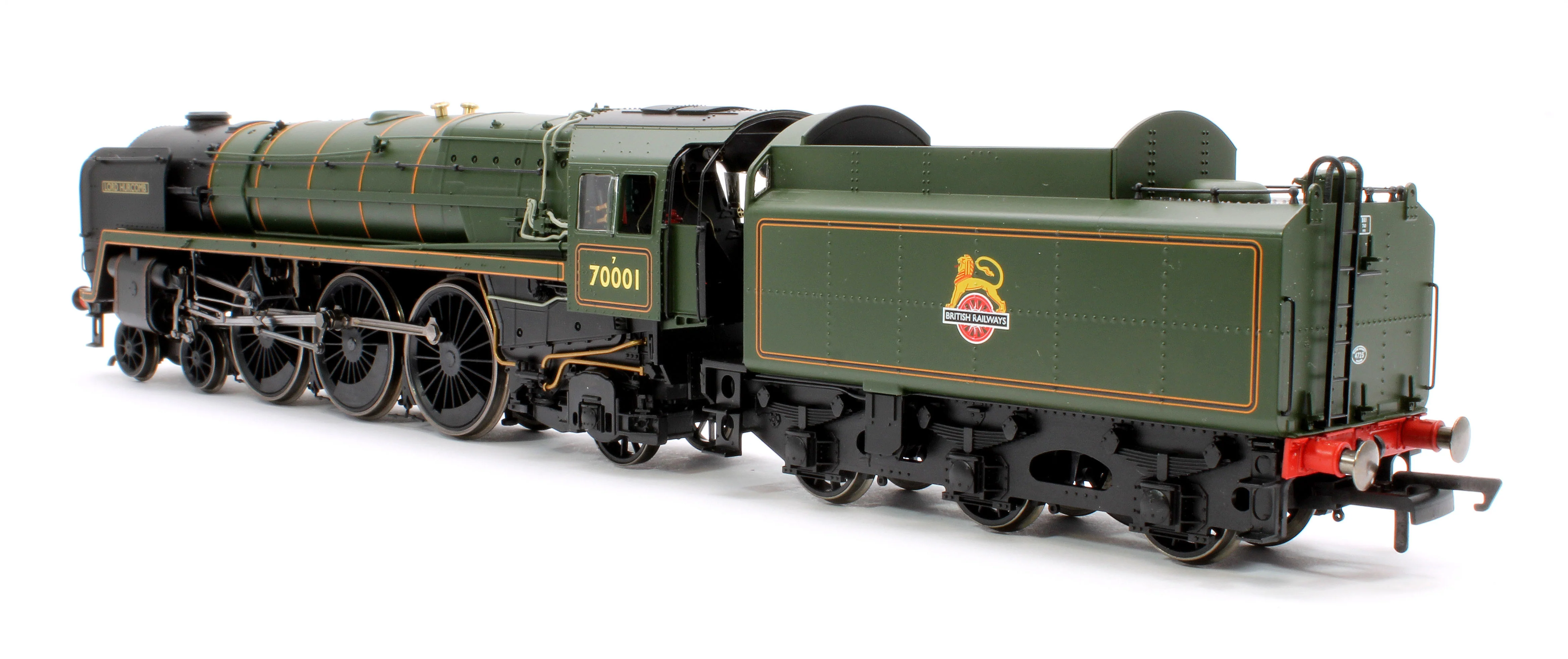 R30362 Britannia Class BR Green (Early) 'Lord Hurcomb' 70001 4-6-2 Steam Locomotive - Image 2