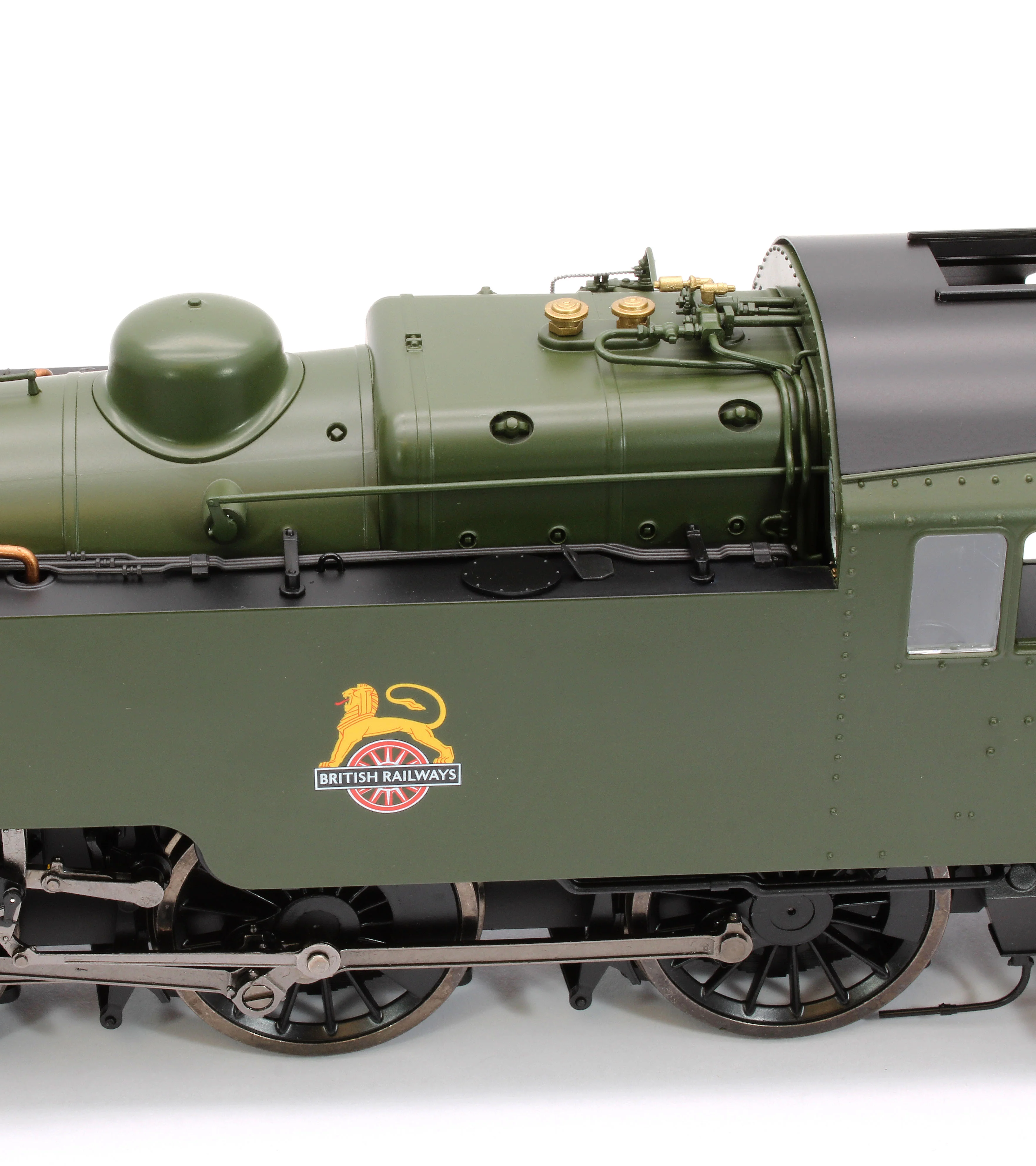 LHT-S-8205D British Railways Standard 3MT 2-6-2T Green Early Crest 82007 - Steam Tank Locomotive - DCC Fitted - Image 8