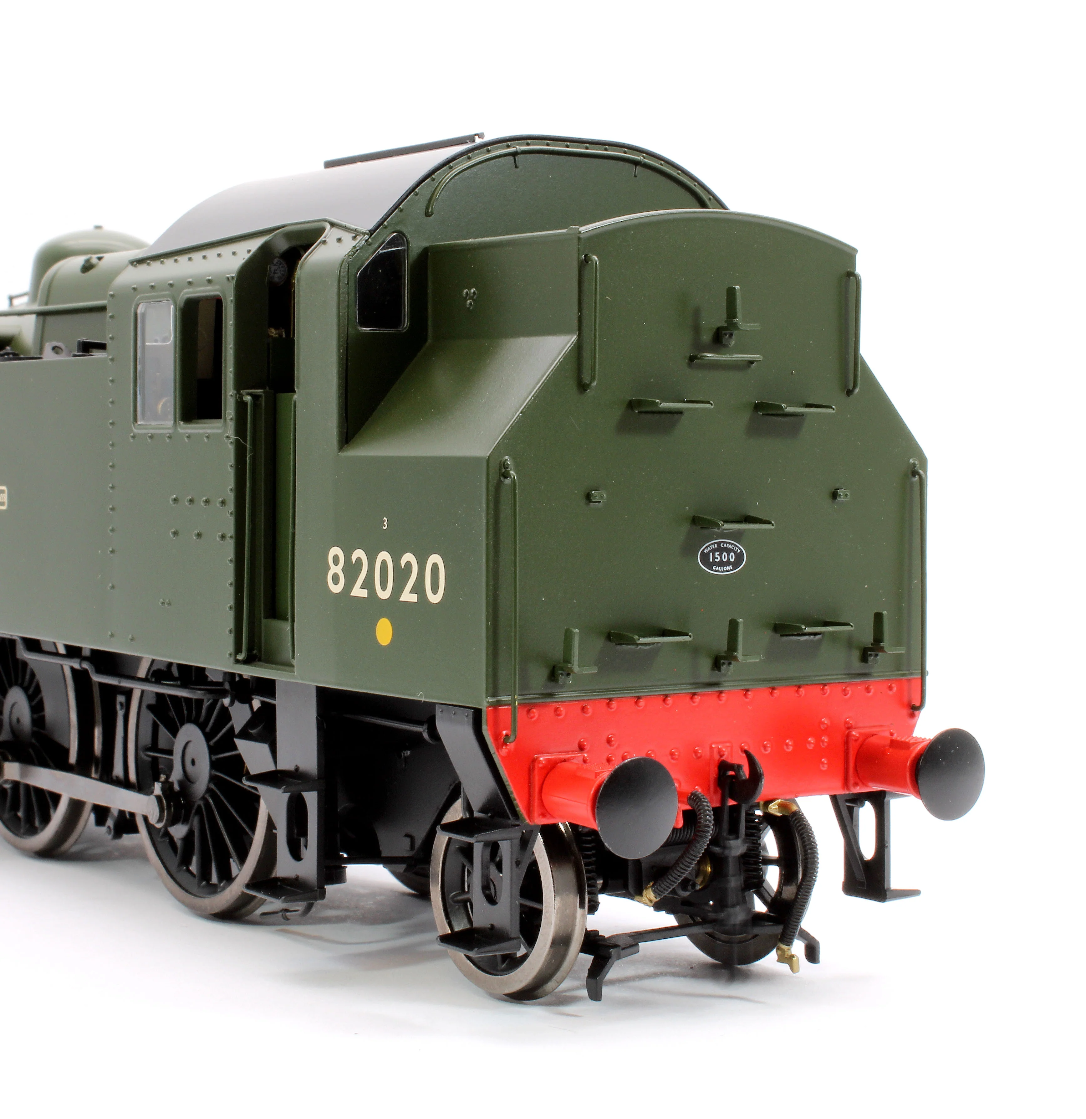 LHT-S-8207 British Railways Standard 3MT 2-6-2T Green Late Crest 82020 - Steam Tank Locomotive - Image 7