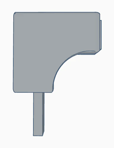 BSCTRC1 Bulkscene - Concrete Trunking Right Corner - UNPAINTED - Pack of 5