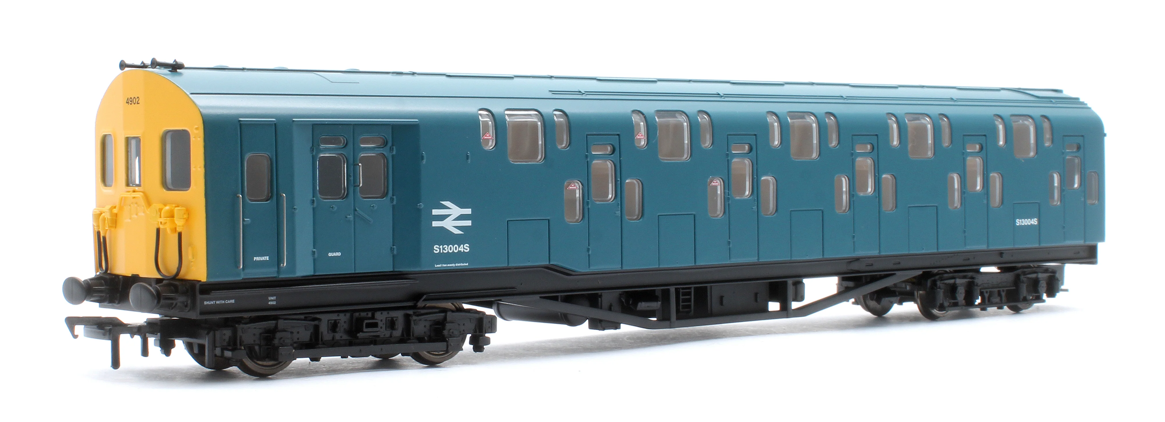 KRM-4DD-OO-F-2-B Bulleid Class 4DD Double Decker 4 Car EMU 4002/4902 BR Blue with Full Yellow Ends - DCC Fitted - Image 9
