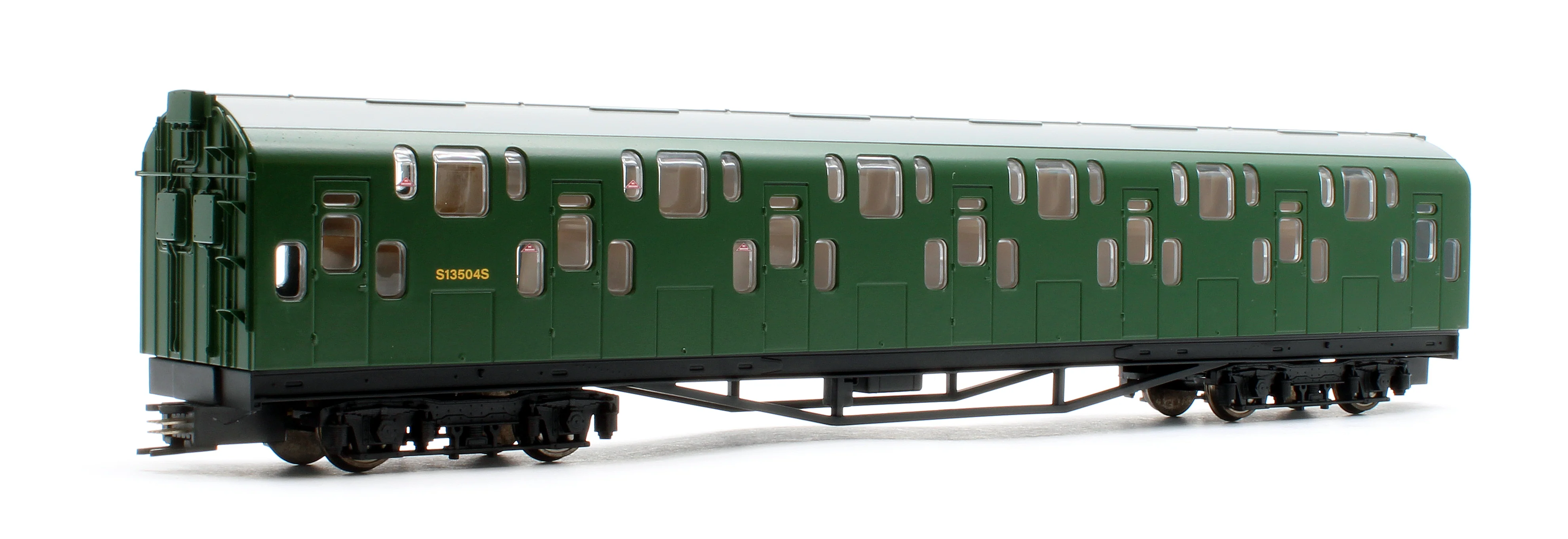 KRM-4DD-OO-S-2-G2 Bulleid Class 4DD Double Decker 4 Car EMU 4002/4902 BR Green with Full Yellow Ends - Sound Fitted - Image 8