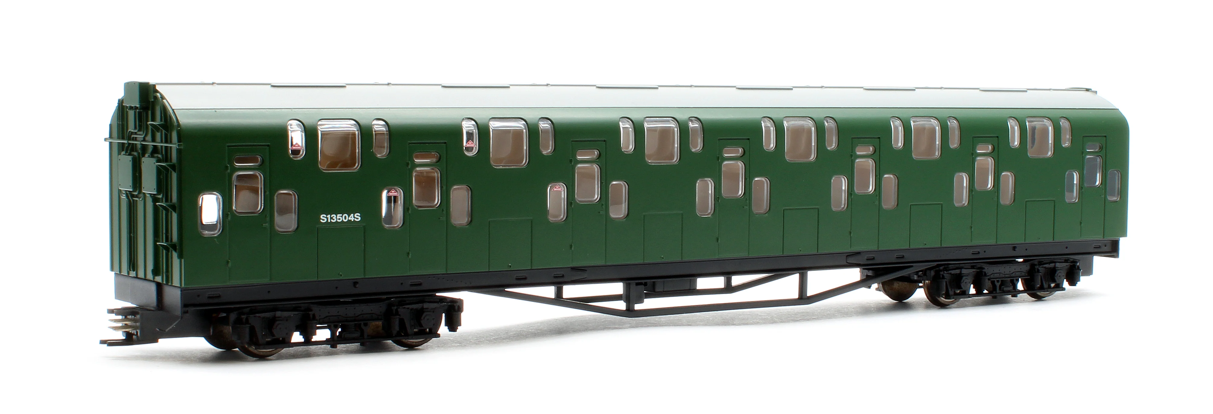 KRM-4DD-OO-R-2-G1 Bulleid Class 4DD Double Decker 4 Car EMU 4002/4902 BR Green with Small Yellow Ends - Image 7