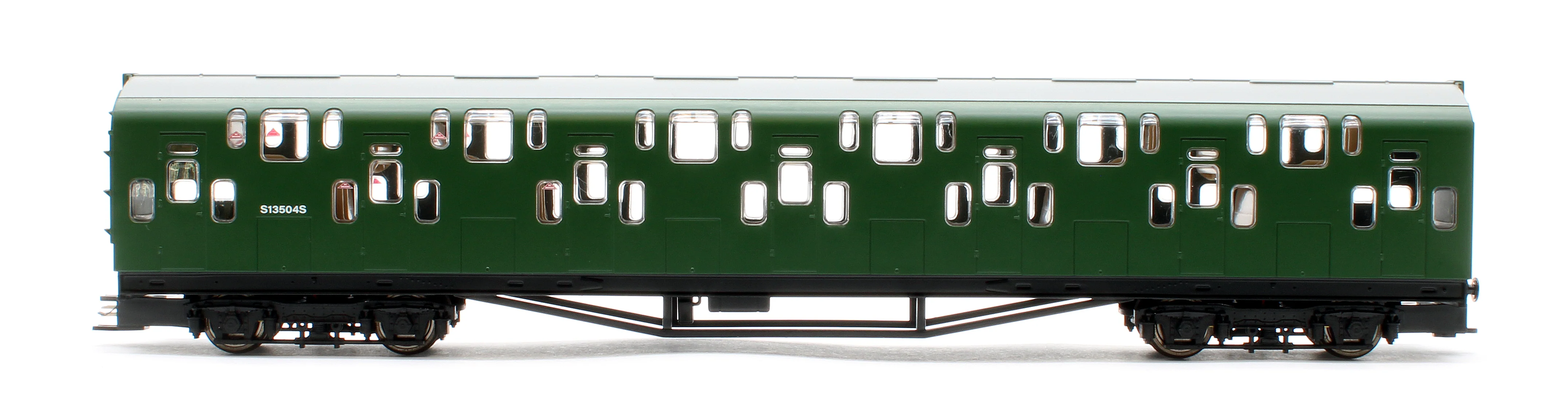 KRM-4DD-OO-S-2-G1 Bulleid Class 4DD Double Decker 4 Car EMU 4002/4902 BR Green with Small Yellow Ends - Sound Fitted - Image 8