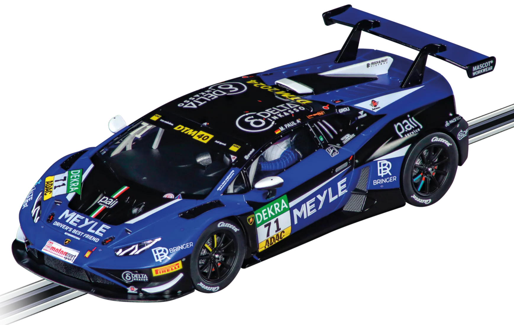 20023987 Carrera Digital 124 Lamborghini Huracán GT3 Evo2 "Paul Motorsport, No.71" DTM 2024