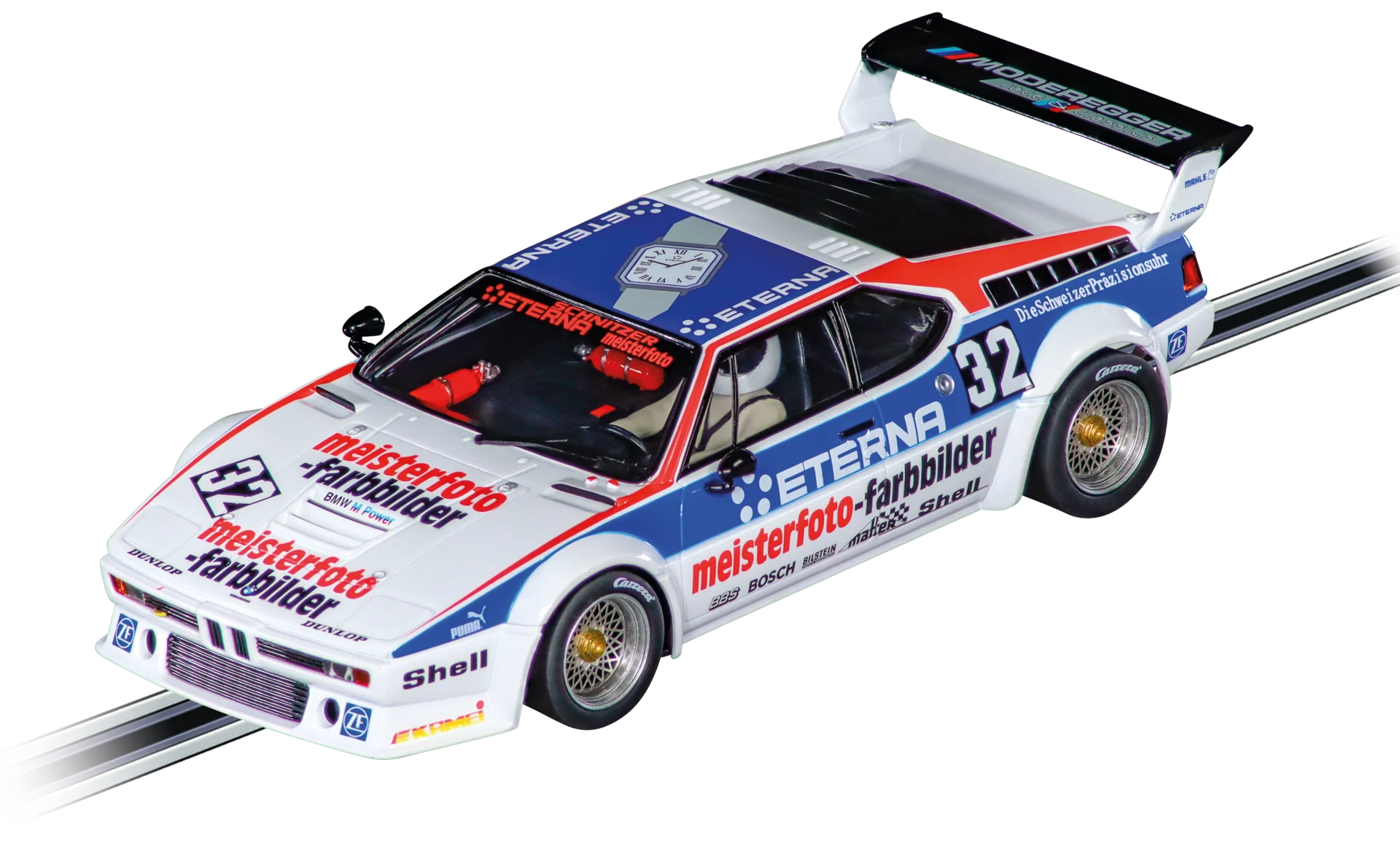 20023997 Carrera Digital 124 BMW M1 Procar "Moderegger Race and Classics, No.32"