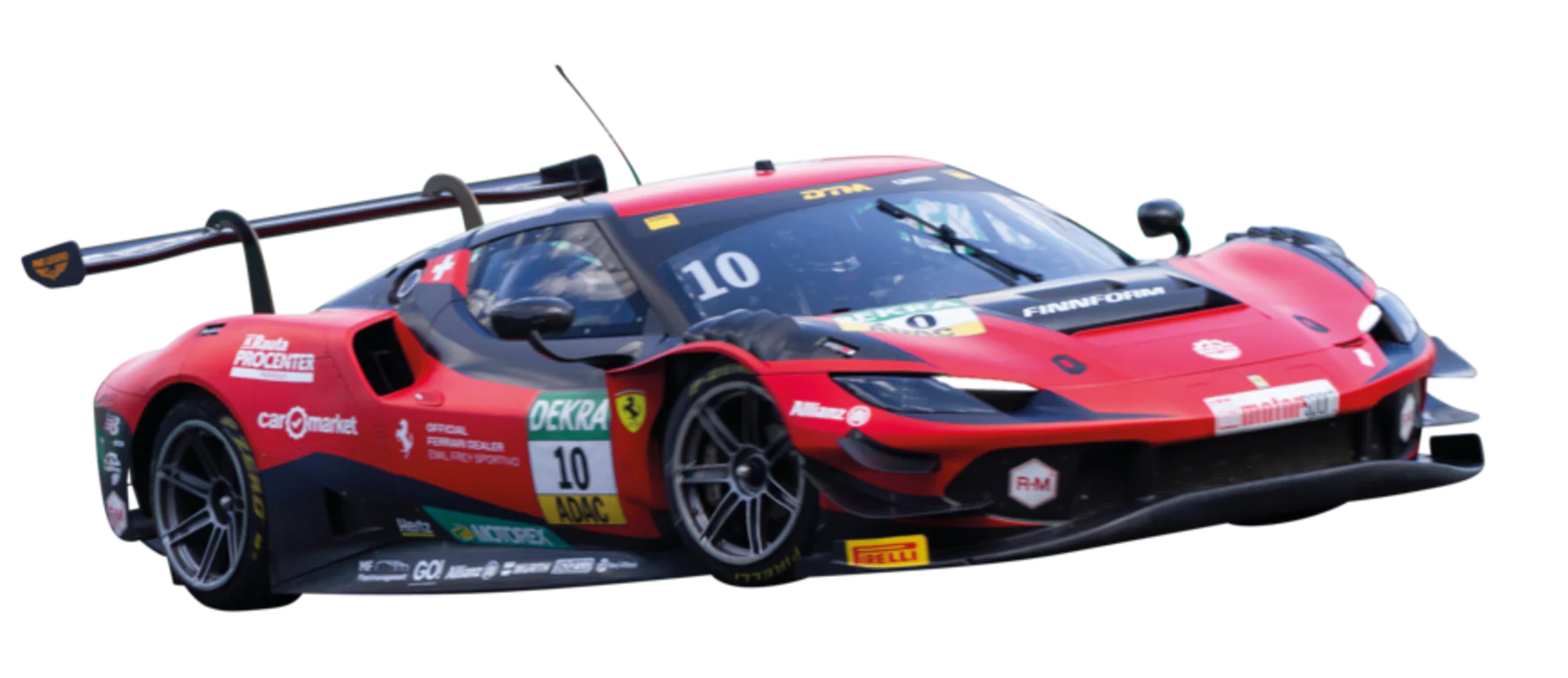 20024016 Carrera Digital 124 Ferrari 296 GT3 'Emil Frey Racing, No.10', DTM 202