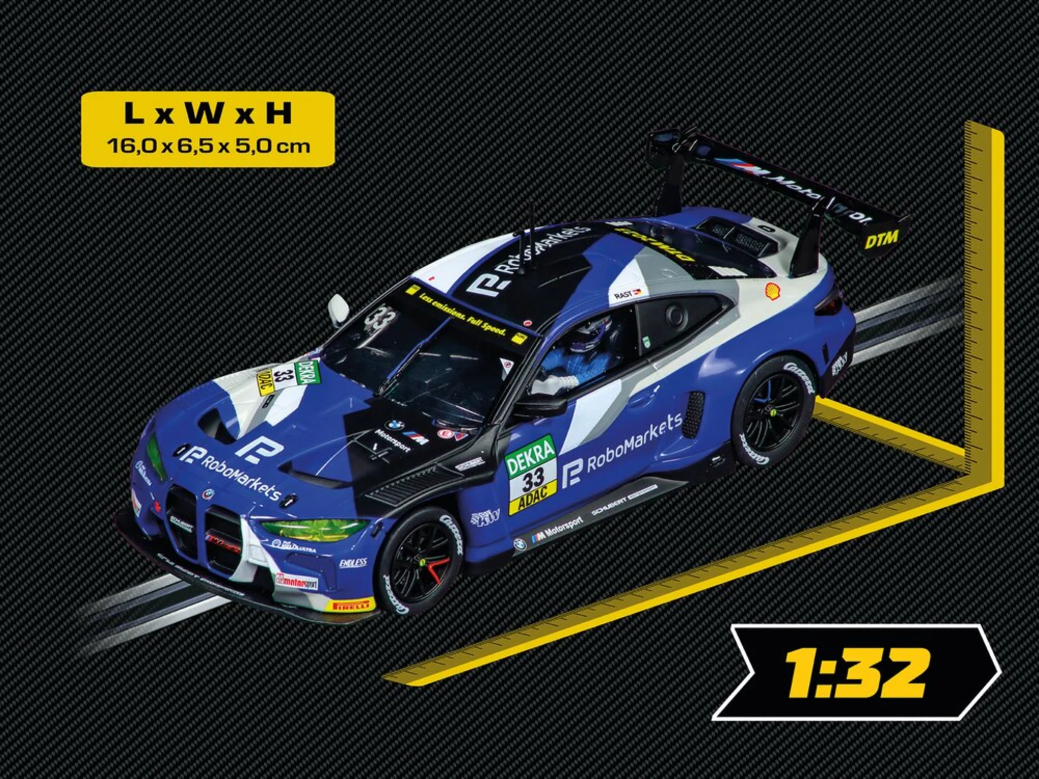 20027773 Carrera EVOLUTION BMW M4 GT3 "Schubert Motorsport, No.33" DTM 2023 - Image 3