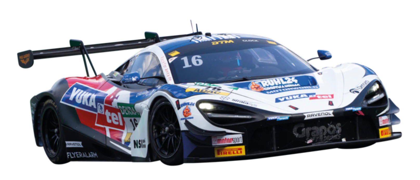 20032134 Carrera Digital 132 McLaren 720S GT3 'Dörr Motorsport, No.16' DTM