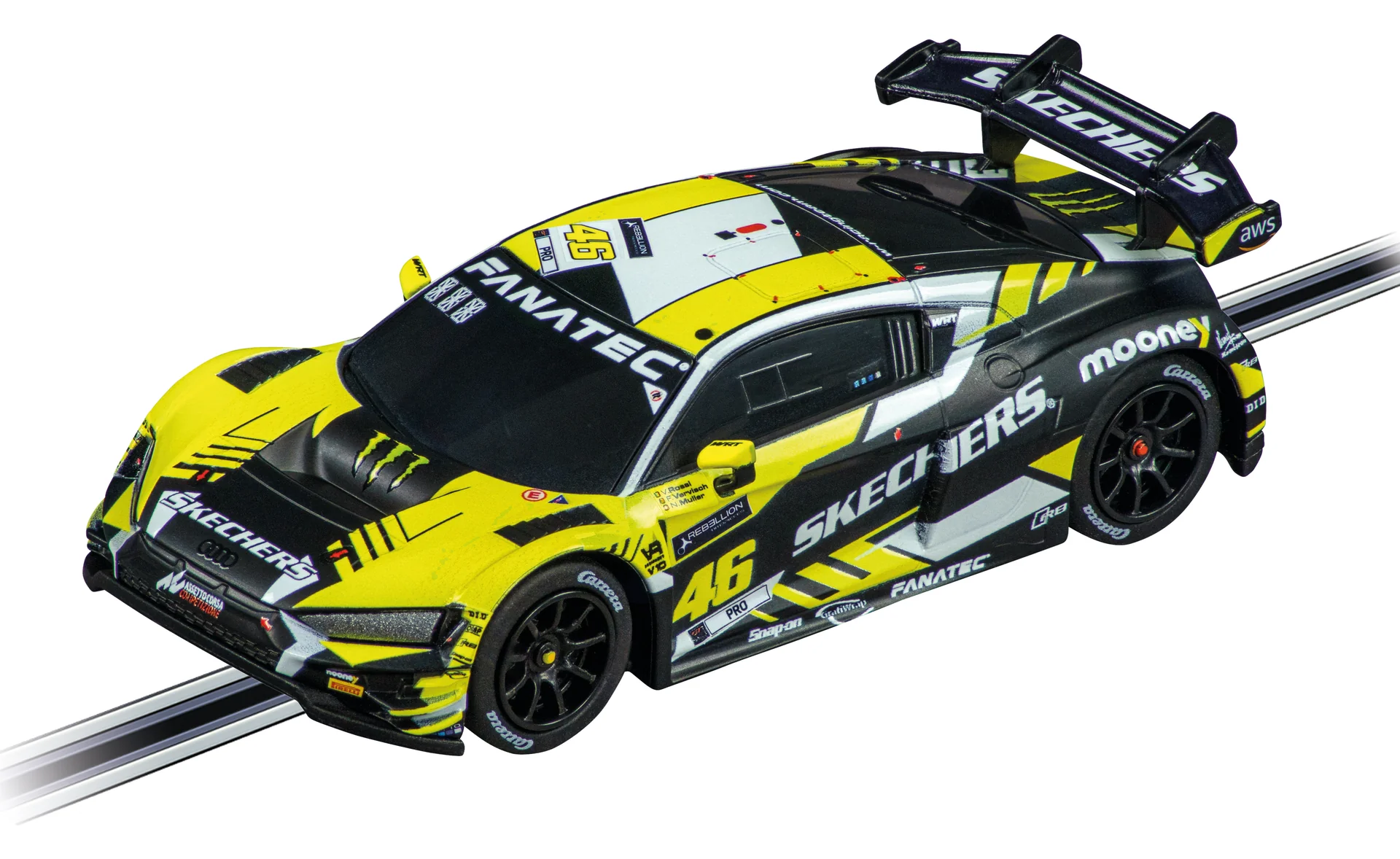 20064230 Carrera GO!!! Audi R8 LMS GT3 evo II "Valentino Rossi, No.46"