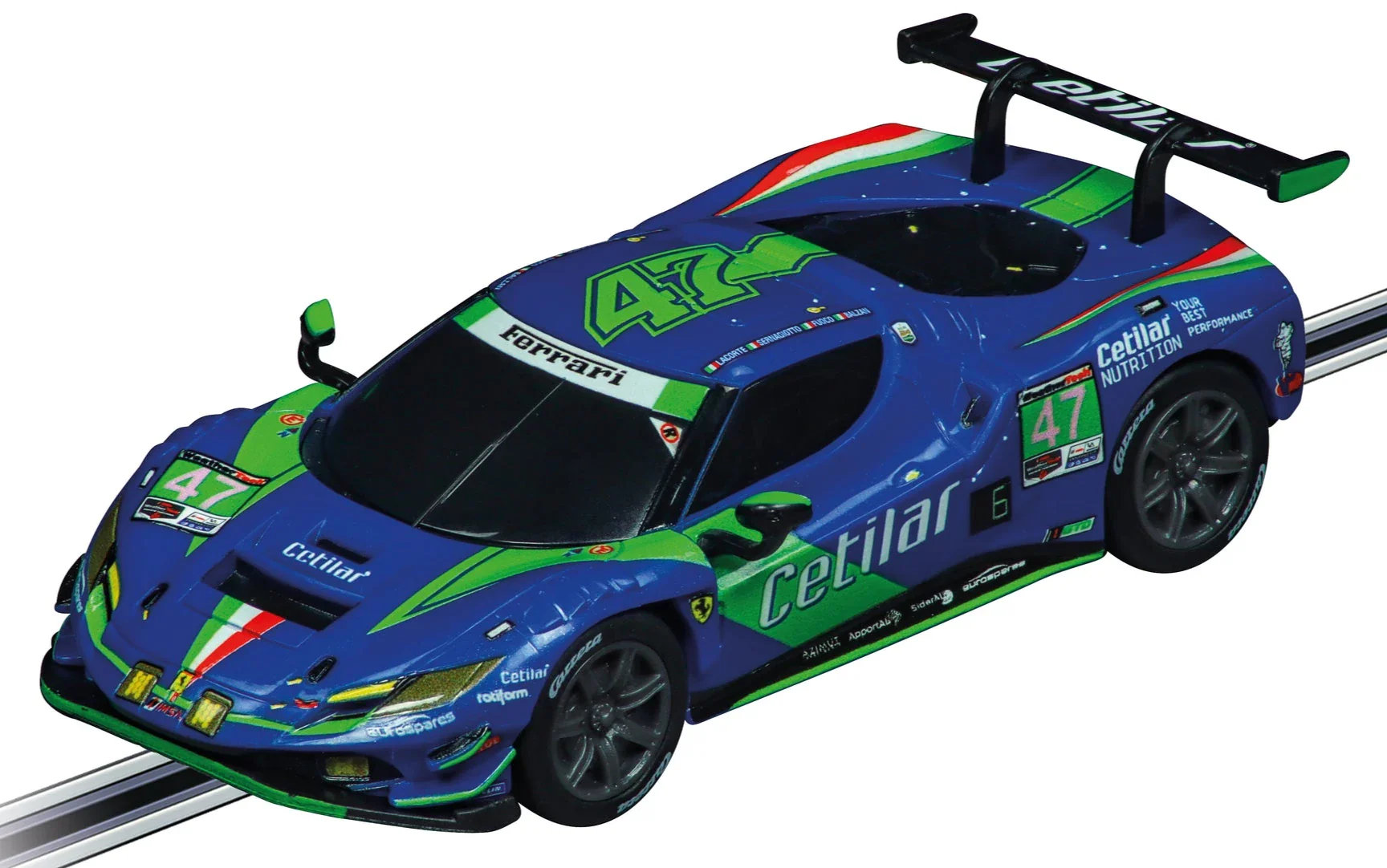 20064243 Carrera GO!!! Ferrari 296 GT3 "Cetilar Racing, No.47"