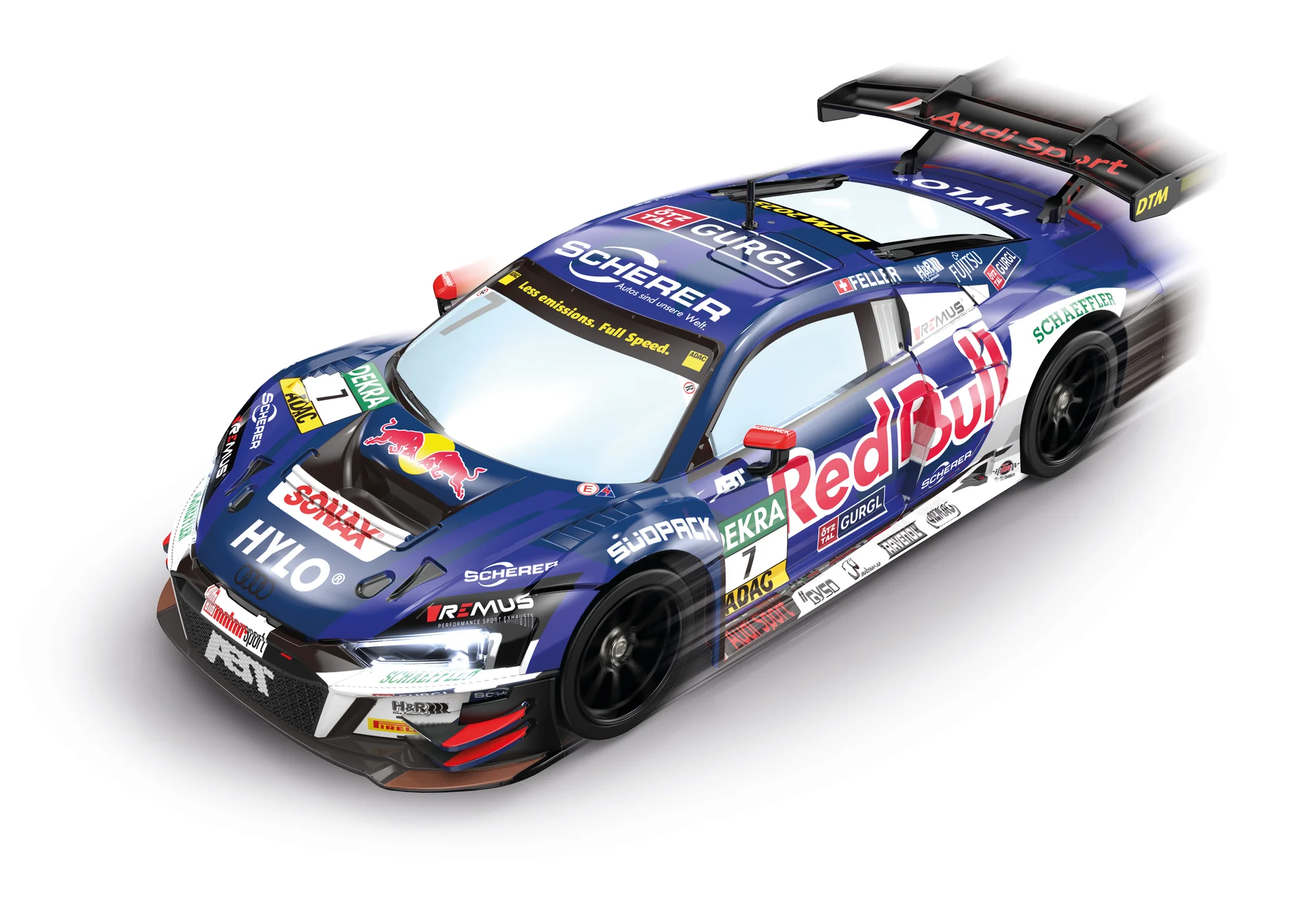 370160149 Carrera RC ABT Red Bull Audi R8 LMS GT3 Evo II - Steam 2.4GHz - Image 2