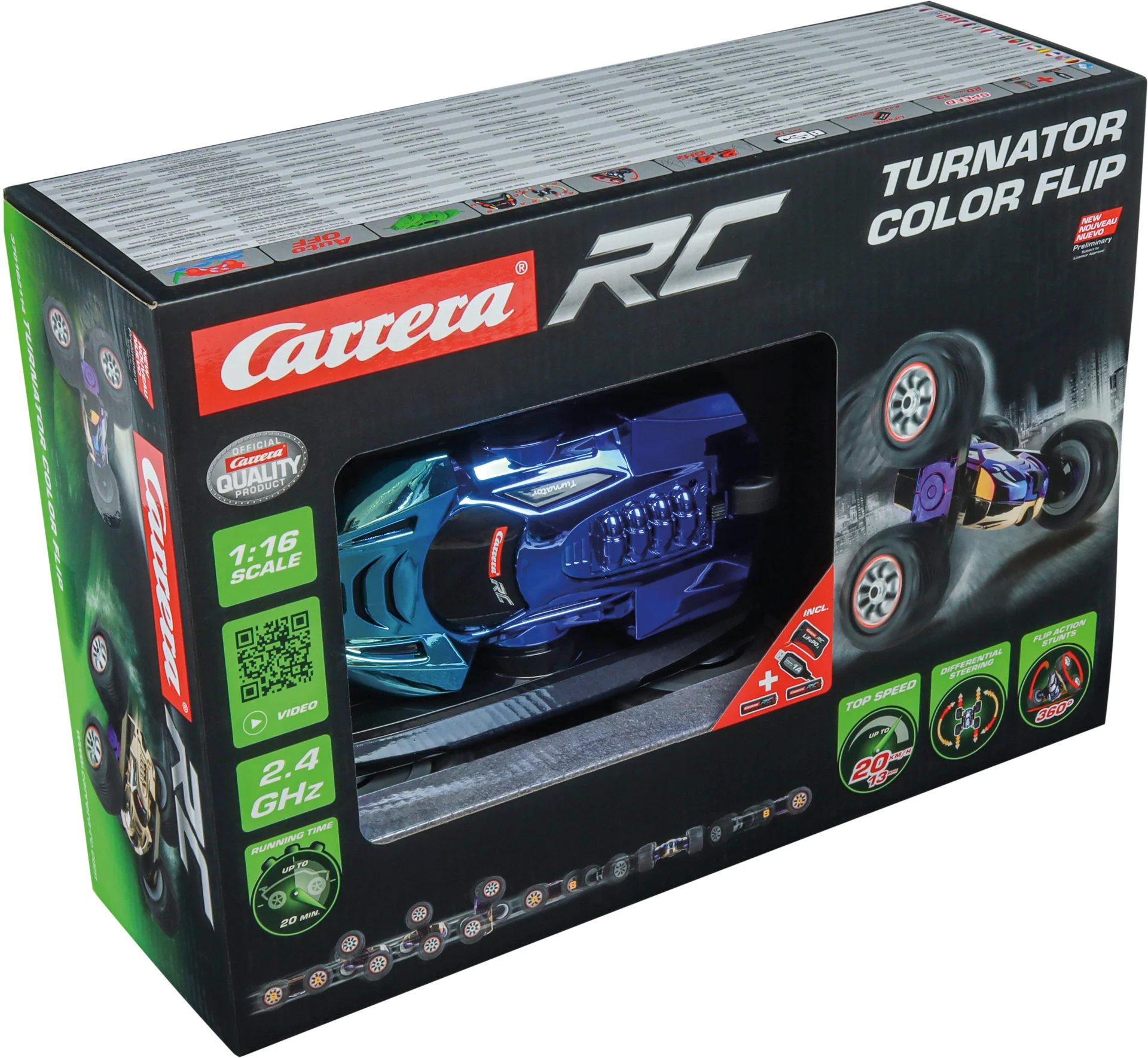 370162114 Carrera RC Turnator Color Flip 2.4GHz - Image 15