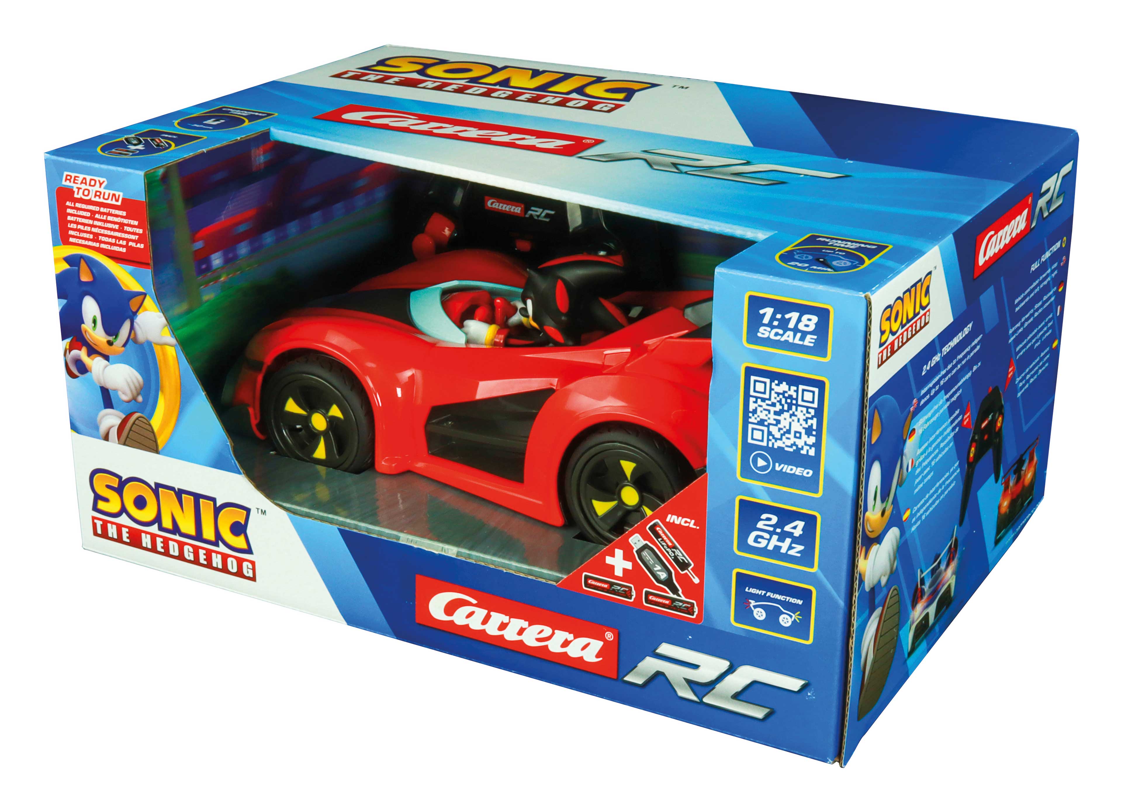 370201064 Carrera RC Sonic the Hedgehog™ - Team Sonic Racing, Shadow - Performance Version - Image 10