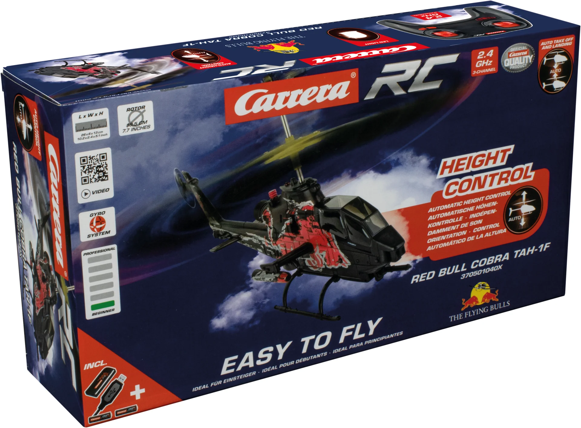 370501040X Carrera RC Red Bull Cobra TAH-1F 2.4GHz - Image 5