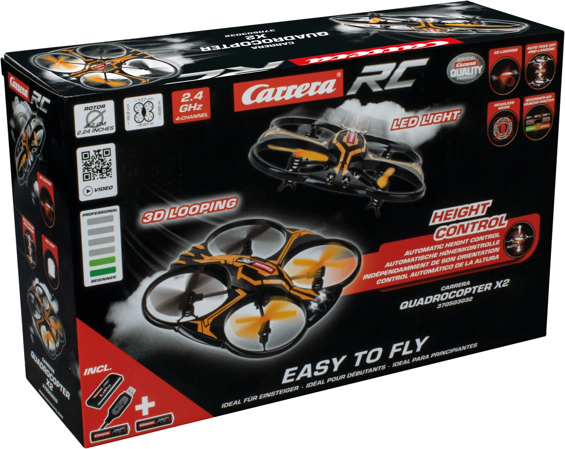 370503032 Carrera RC Quadcopter X2 2.4GHz - Image 6