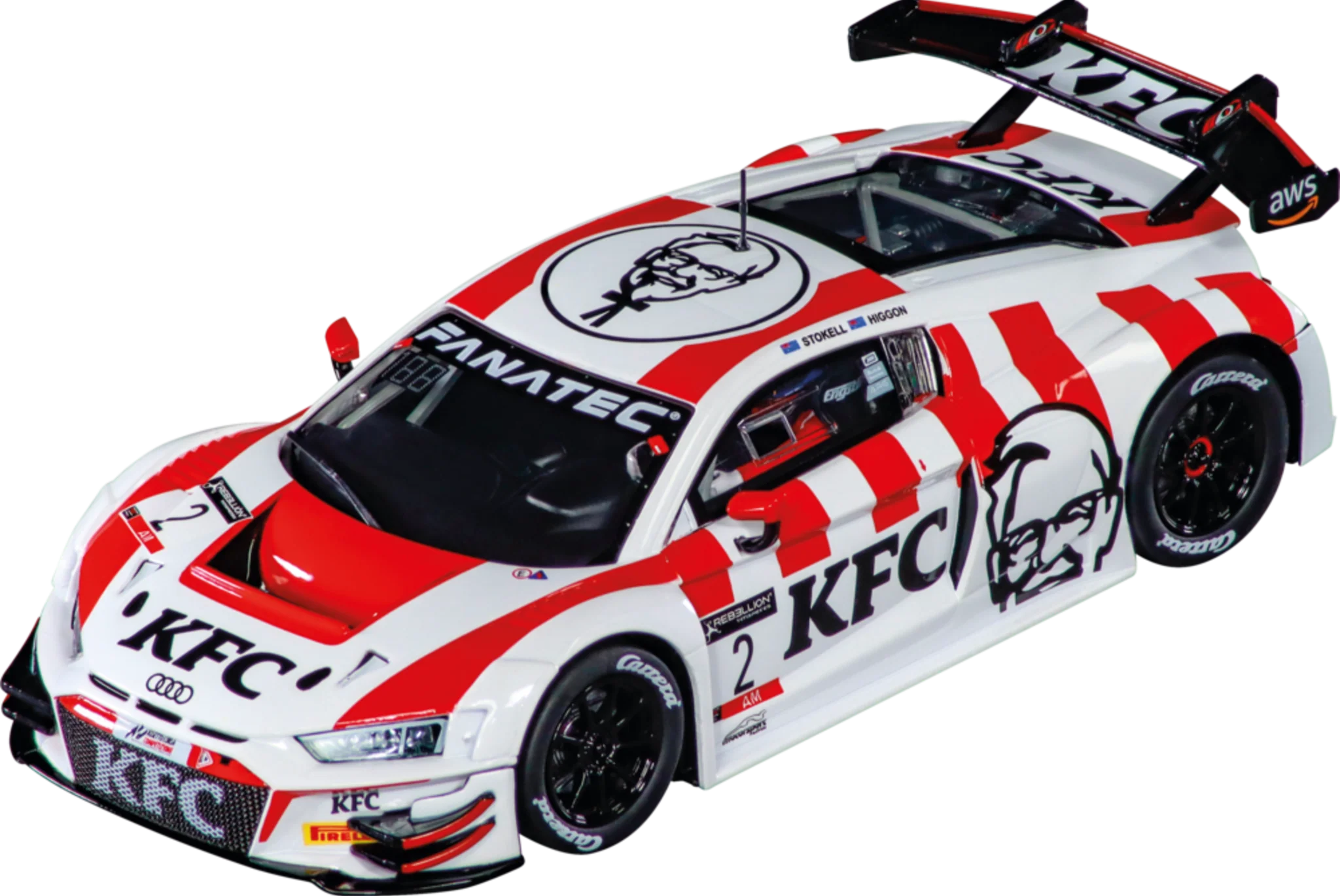 20032073 Carrera Digital 132 Audi R8 LMS GT3 evo II "KFC Racing, No.2" - Image 2