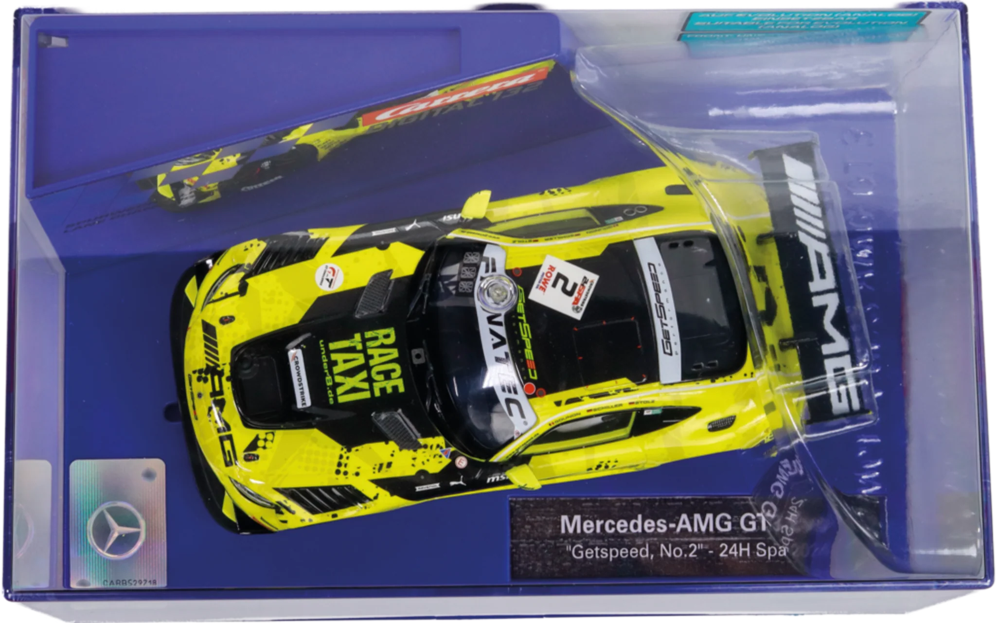 20032063 Carrera Digital 132 Mercedes-AMG GT3 Evo "Getspeed, No.2" 24H Spa 2025 - Image 4