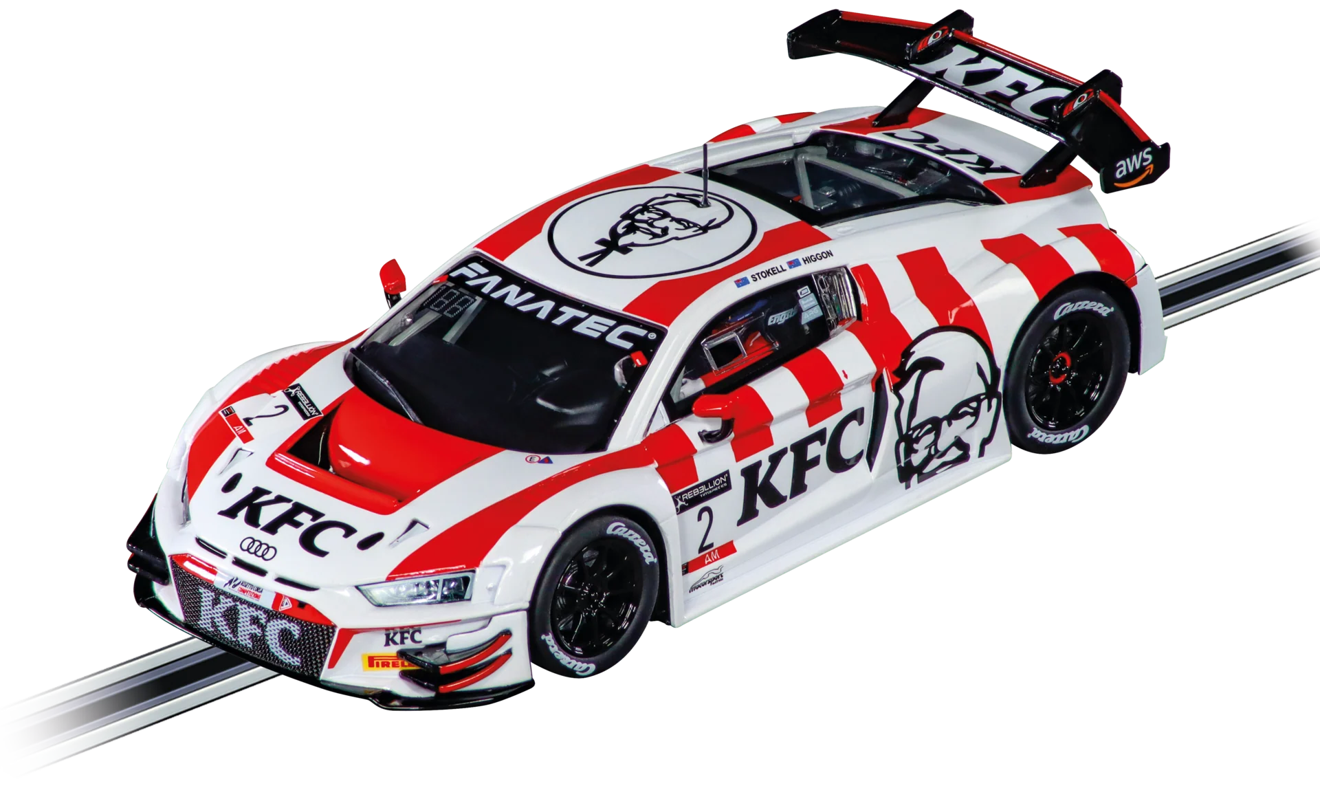 20027827 Carrera Evolution Audi R8 LMS GT3 evo II "KFC Racing, No.2"