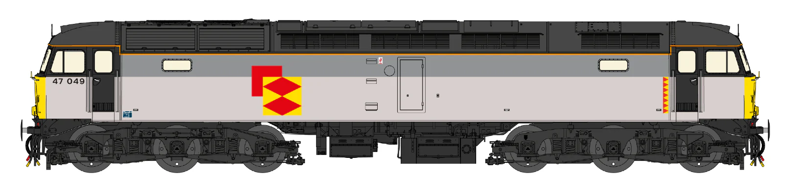 CM-47049-TGRfD Class 47 Railfreight Distribution No.47049 Diesel Locomotive - Image 4