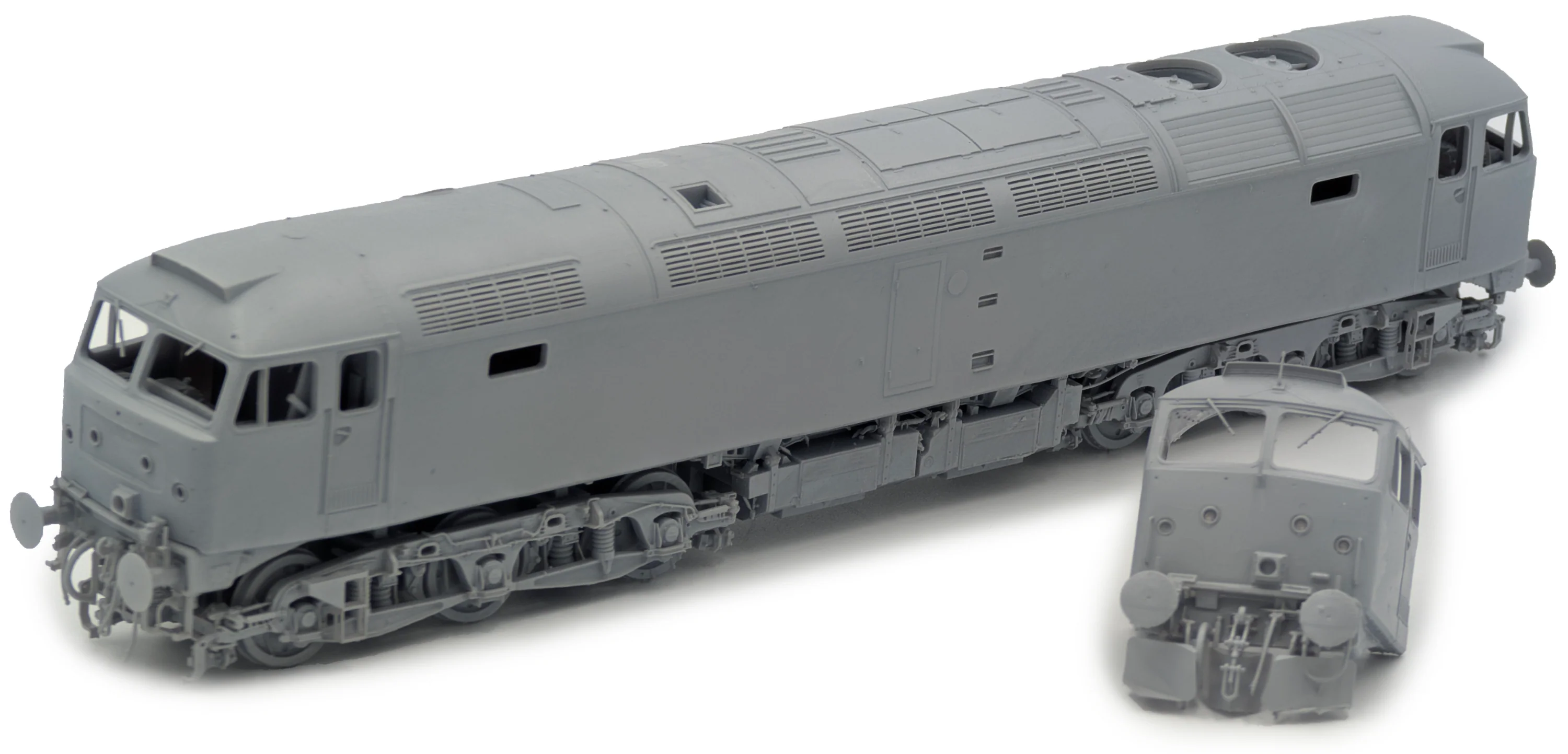 CM-47217-BRB-SFW Highly Detailed Premium Weathered Class 47 BR Blue No.47217 Diesel Locomotive - DCC Sound - Image 4