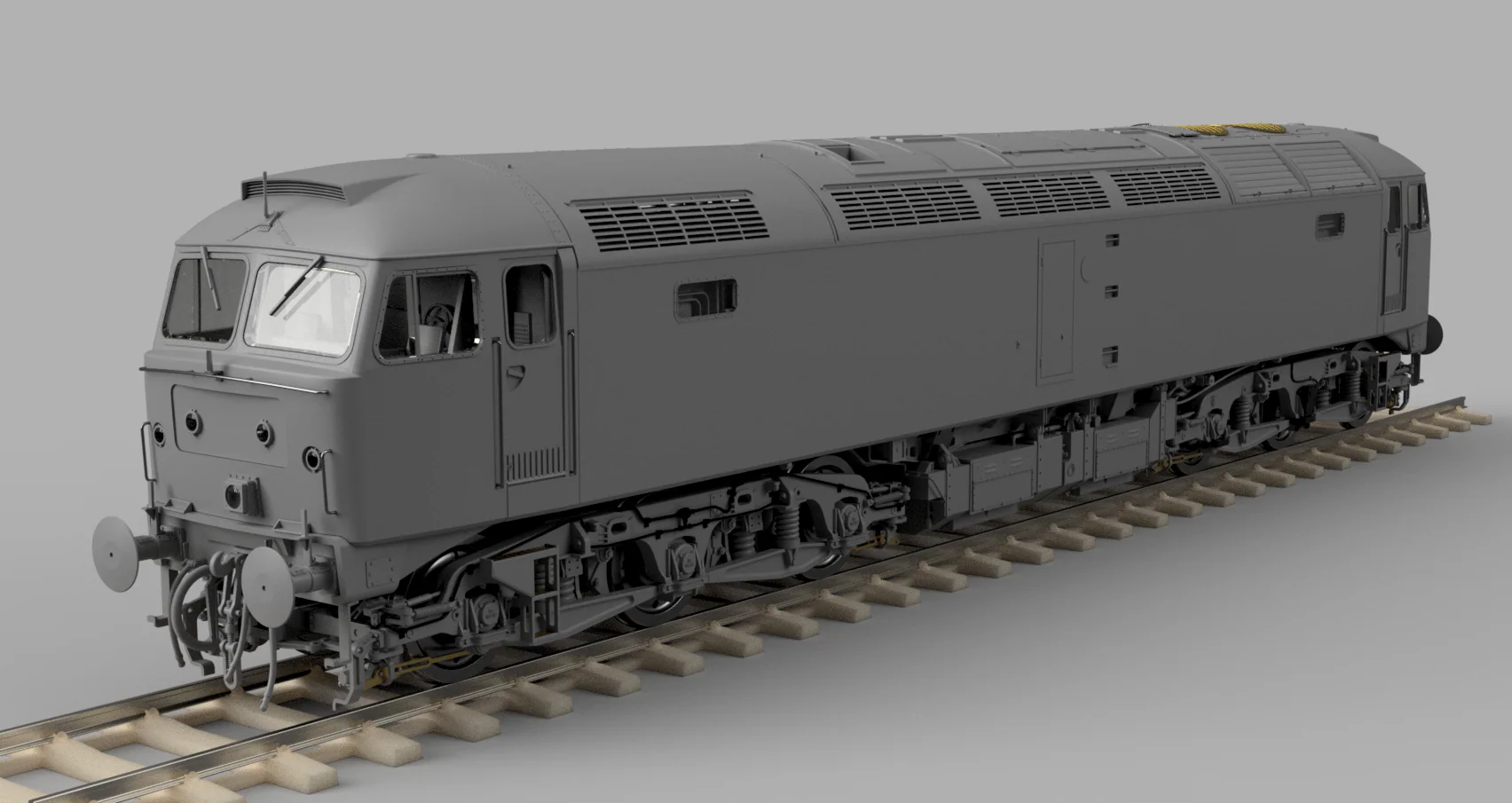 CM-47358-OR-SFW Highly Detailed Premium Weathered Class 47/3 Original Railfreight No.47358 Diesel Locomotive - DCC Sound - Image 2
