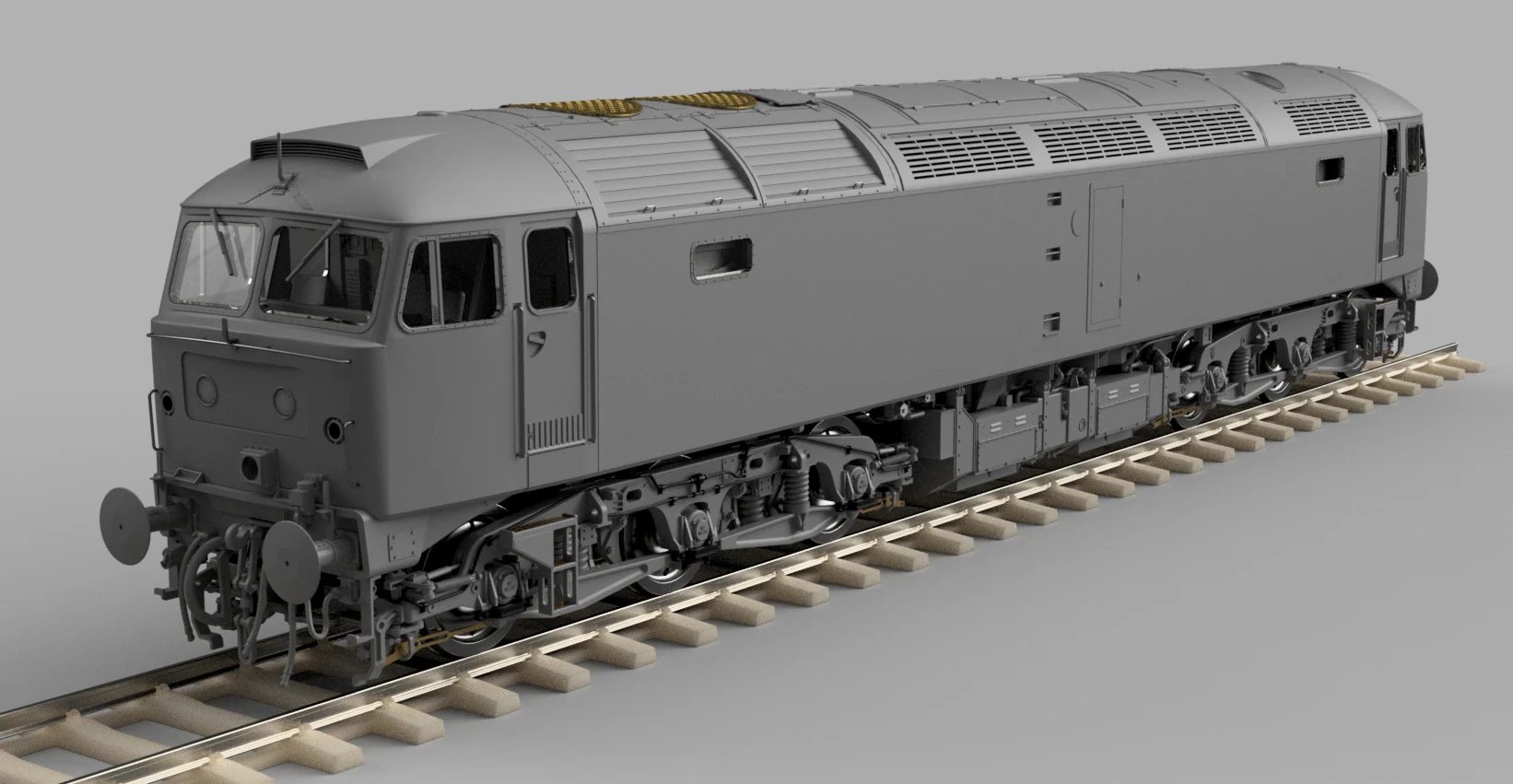 CM-47423-BRBW Highly Detailed Premium Weathered Class 47 BR Blue No.47423 Diesel Locomotive - Image 2