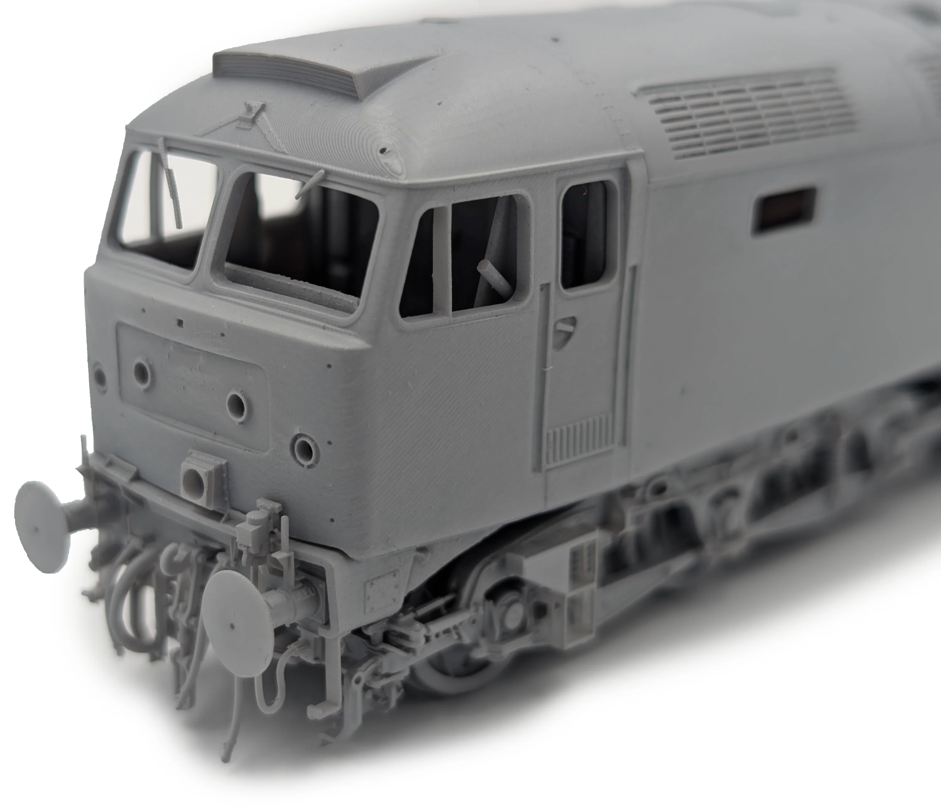 CM-47522-AppleGreenW Highly Detailed Premium Weathered Class 47 Apple Green 'Doncaster Enterprise' No.47522 Diesel Locomotive - Image 10