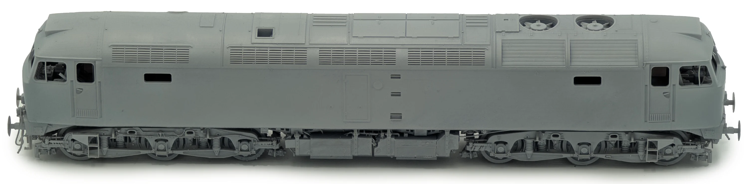 CM-47522-AppleGreenW Highly Detailed Premium Weathered Class 47 Apple Green 'Doncaster Enterprise' No.47522 Diesel Locomotive - Image 5
