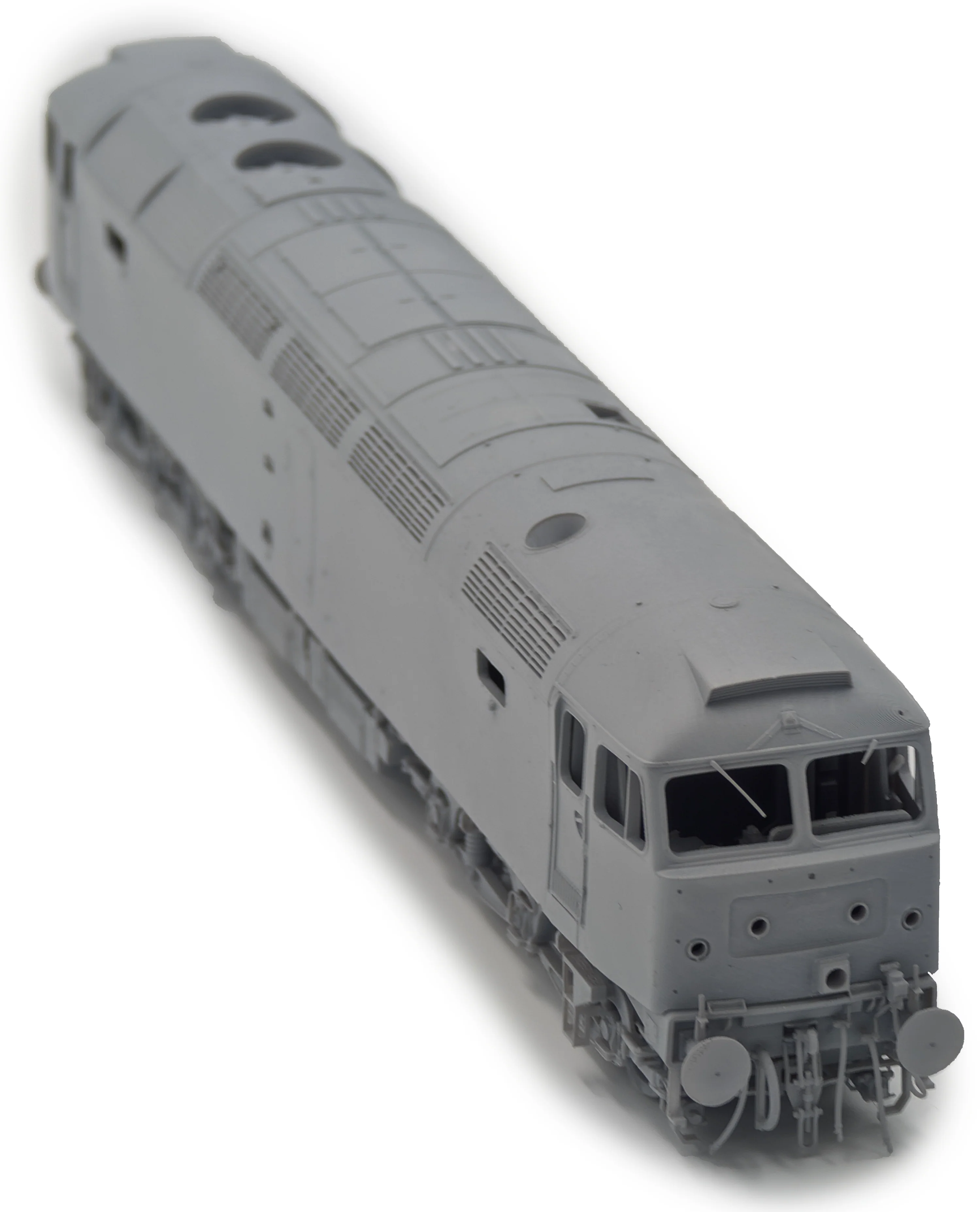 CM-47522-AppleGreenW Highly Detailed Premium Weathered Class 47 Apple Green 'Doncaster Enterprise' No.47522 Diesel Locomotive - Image 8
