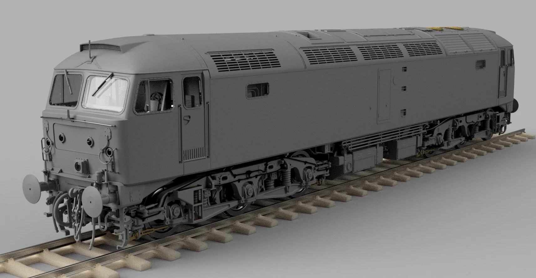 CM-47716-SRW Highly Detailed Premium Weathered Class 47 ScotRail 'Duke of Edinburgh's Award' No.47716 Diesel Locomotive - Image 2