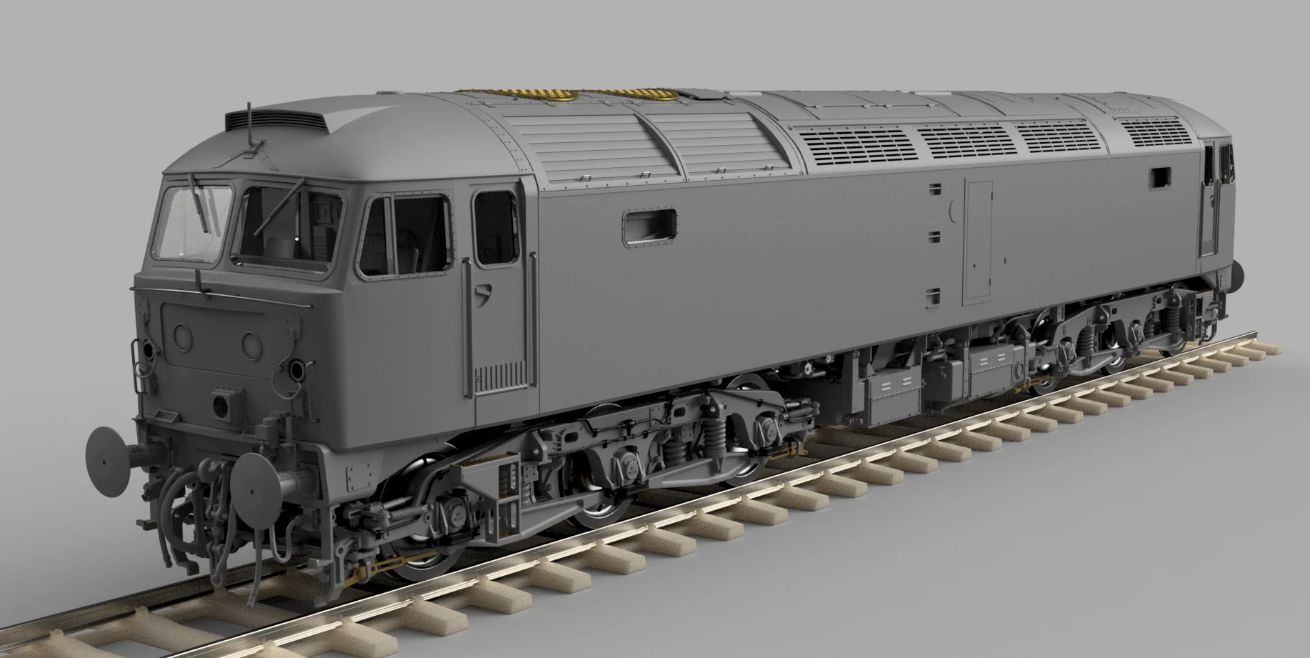 CM-47716-SRW Highly Detailed Premium Weathered Class 47 ScotRail 'Duke of Edinburgh's Award' No.47716 Diesel Locomotive - Image 3
