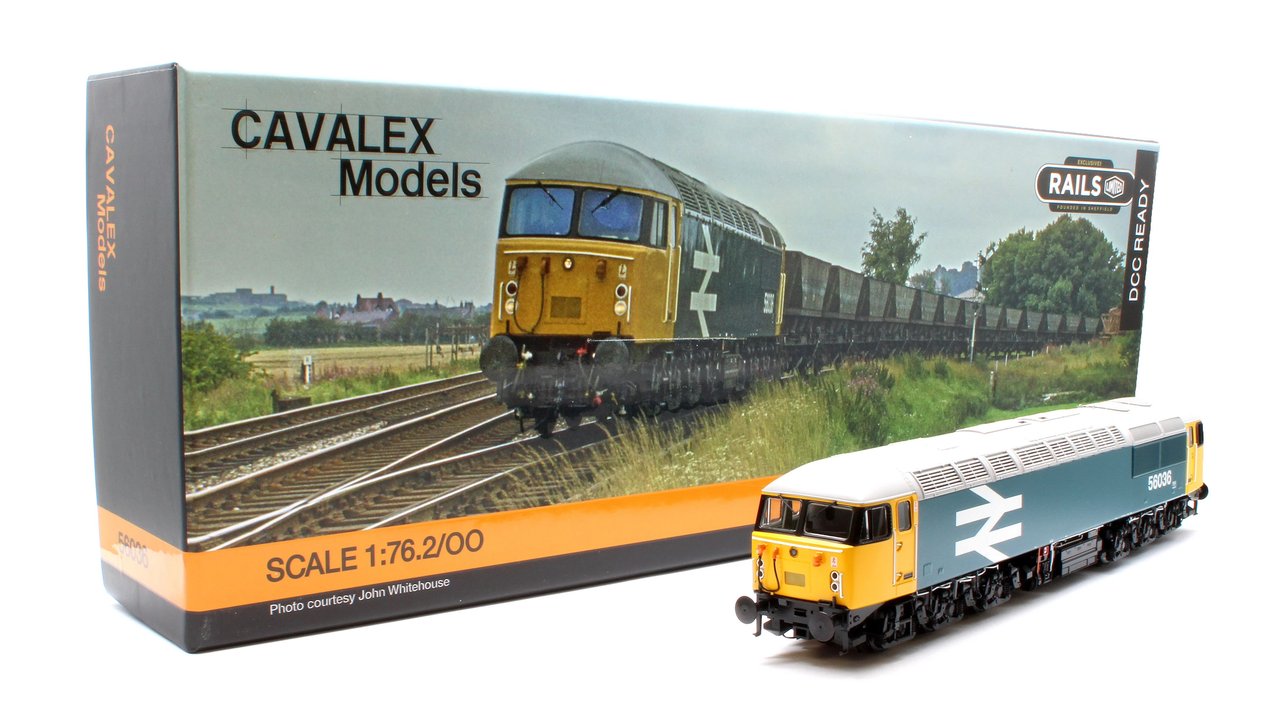 CM - 56036 - LL Class 56 BR Blue No.56036 (Large Logo) Diesel Locomotive - Image 2