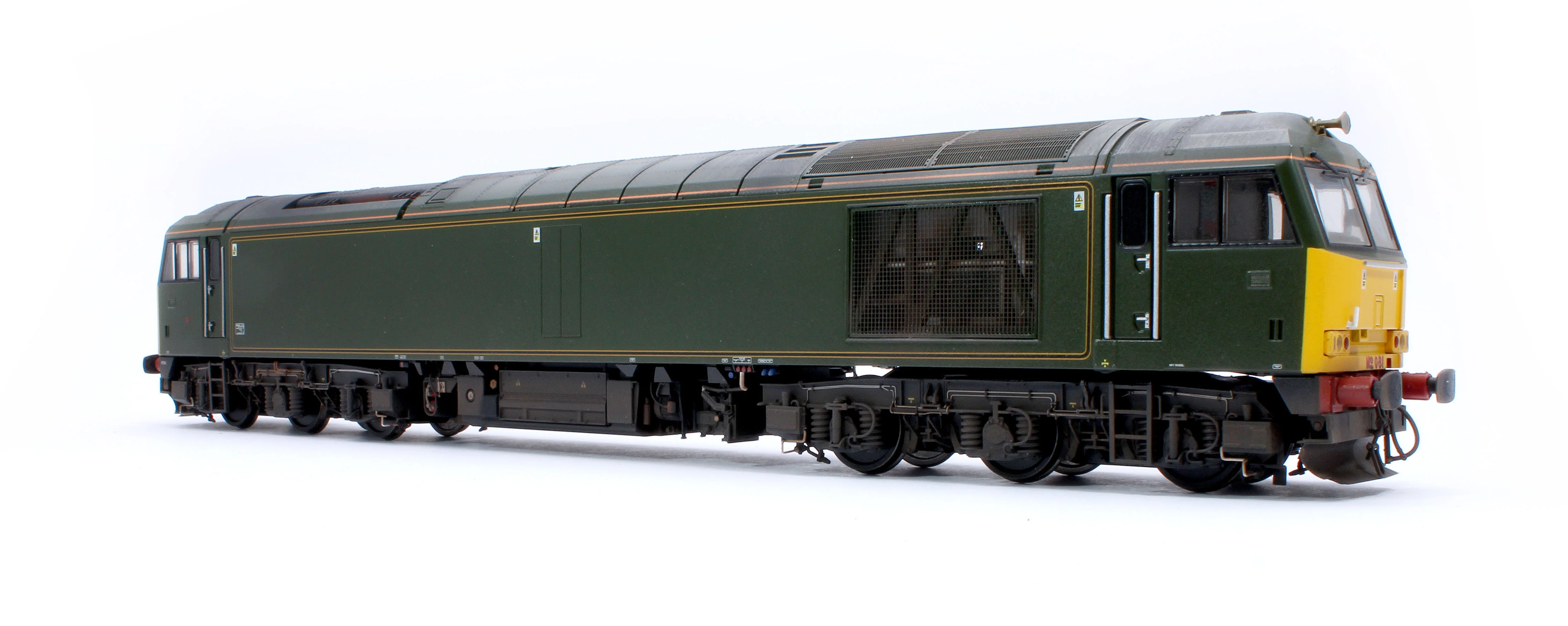 CM-60081-GWRW Highly Detailed Premium Weathered Class 60 081 “Isambard Kingdom Brunel” GWR Green Diesel Electric Locomotive - Image 2
