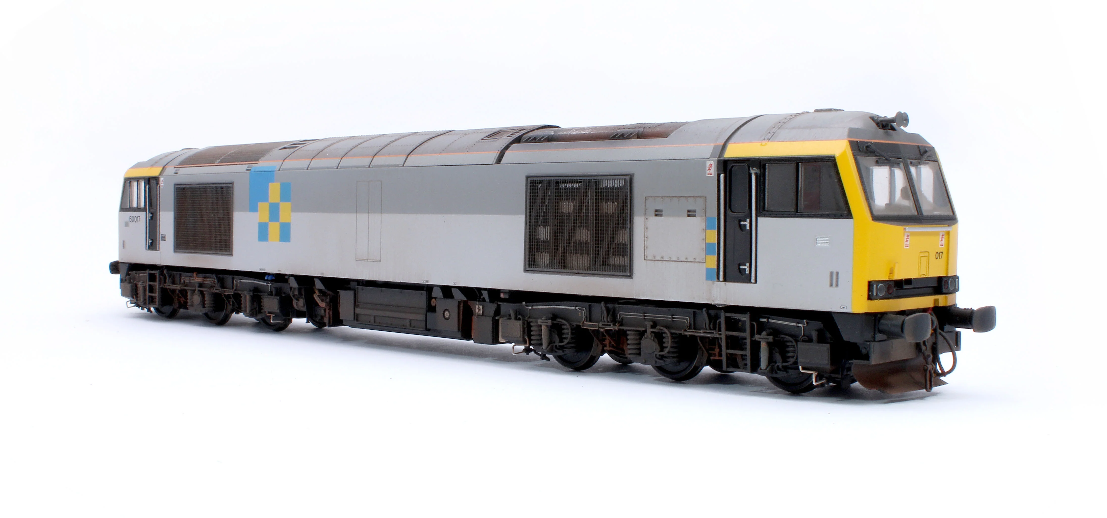 CM-60017-TGCNW Highly Detailed Premium Weathered Class 60 017 “Arenig Fawr” Triple Grey Construction Diesel Electric Locomotive - Image 2