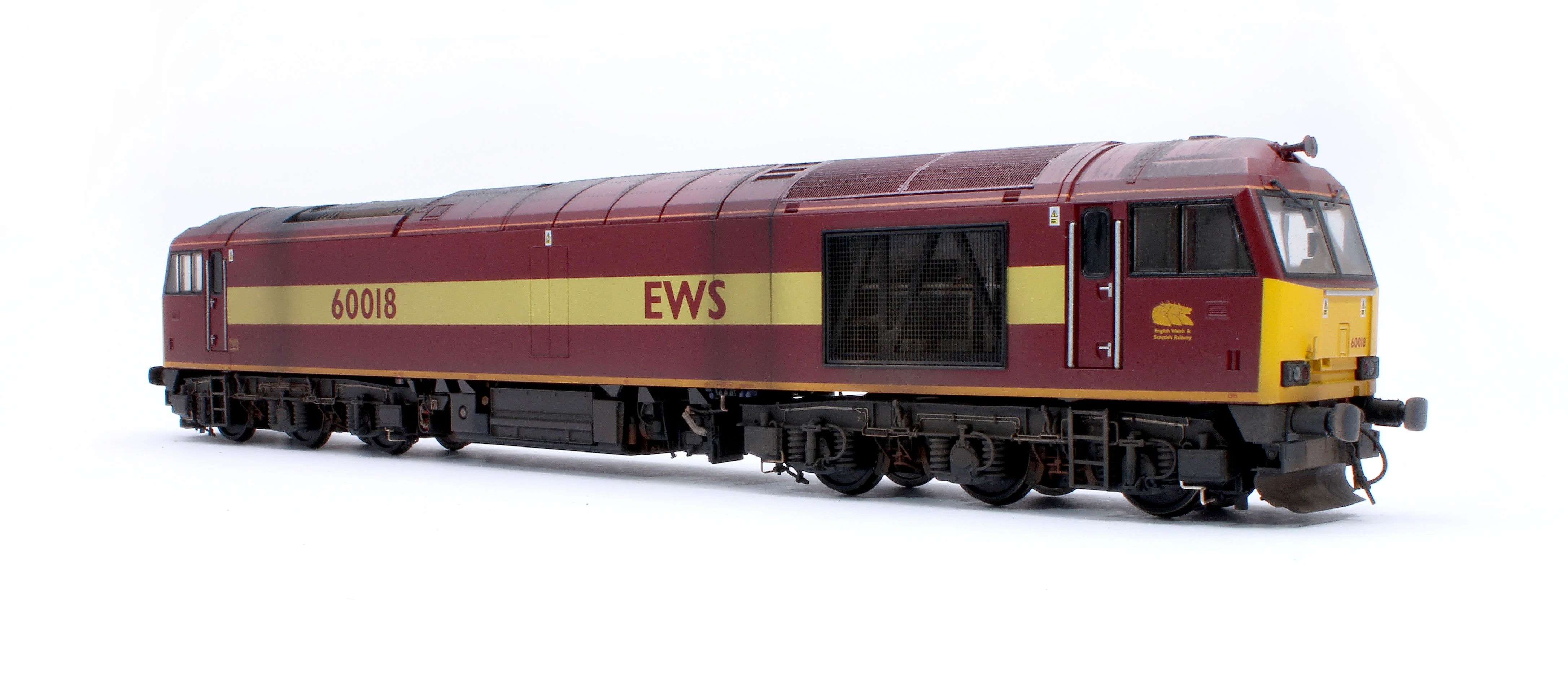 Pre-Owned CM-60018-EWS-SOUND-W Highly Detailed Premium Weathered Class 60 018 EWS Diesel Electric Locomotive - DCC Sound - Image 2