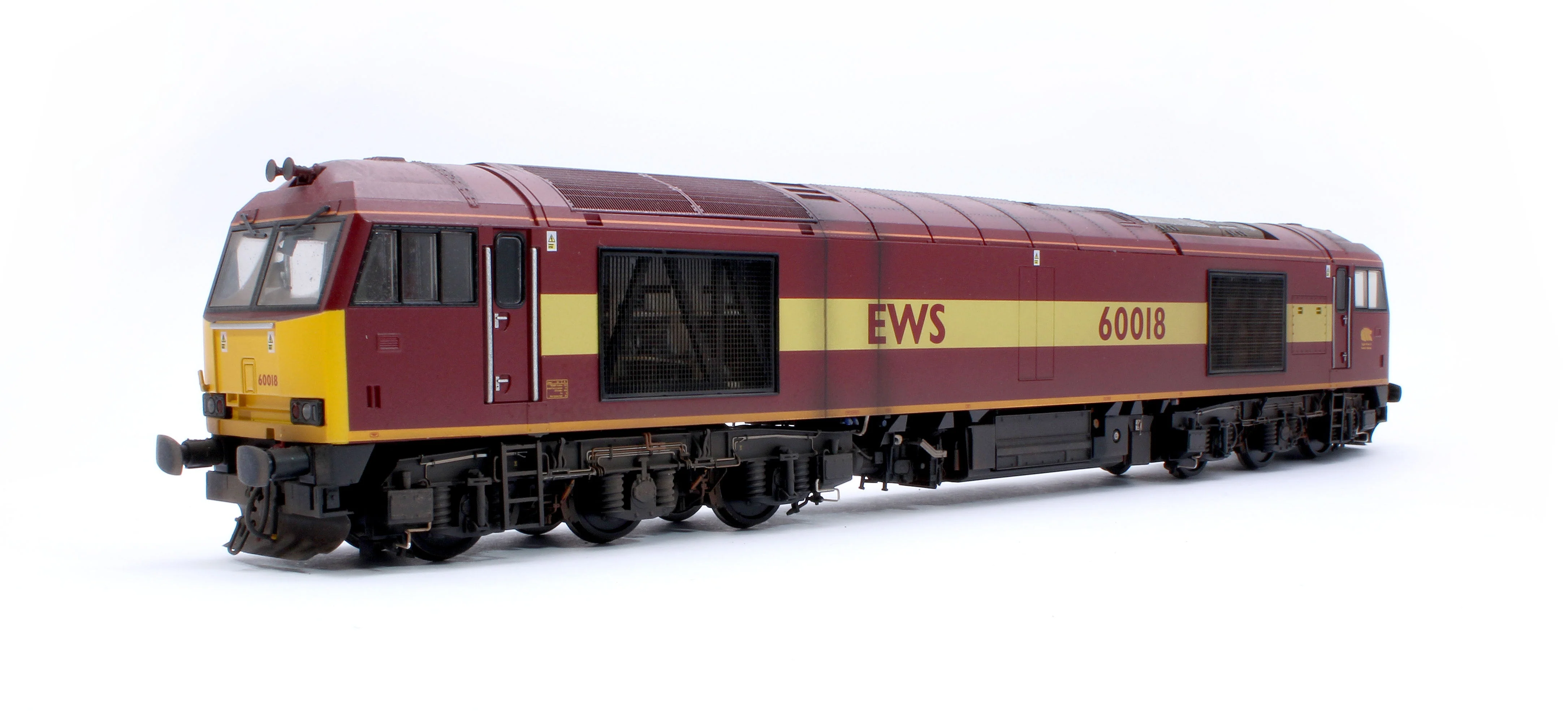 Pre-Owned CM-60018-EWS-SOUND-W Highly Detailed Premium Weathered Class 60 018 EWS Diesel Electric Locomotive - DCC Sound - Image 3