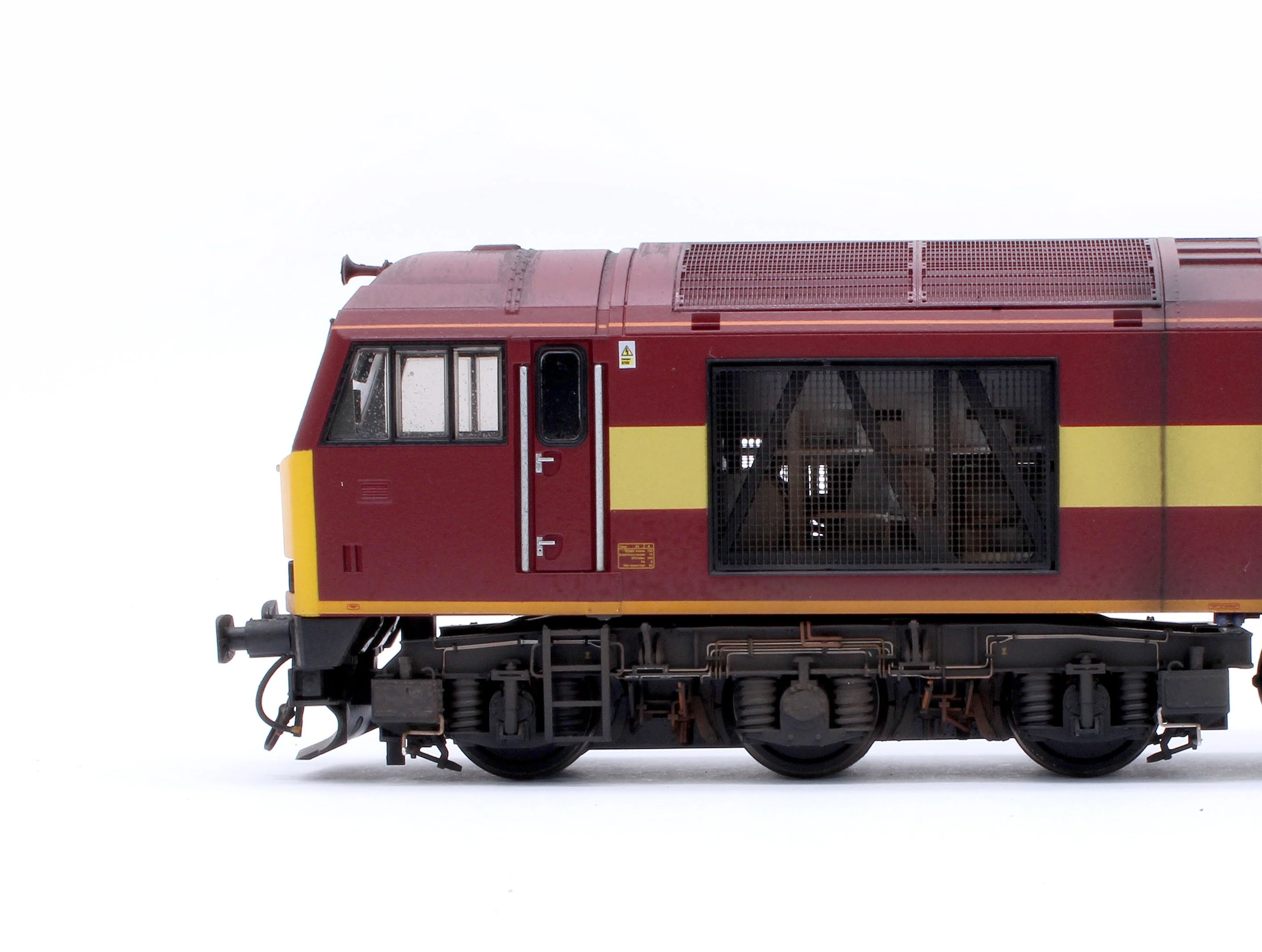 Pre-Owned CM-60018-EWS-SOUND-W Highly Detailed Premium Weathered Class 60 018 EWS Diesel Electric Locomotive - DCC Sound - Image 6