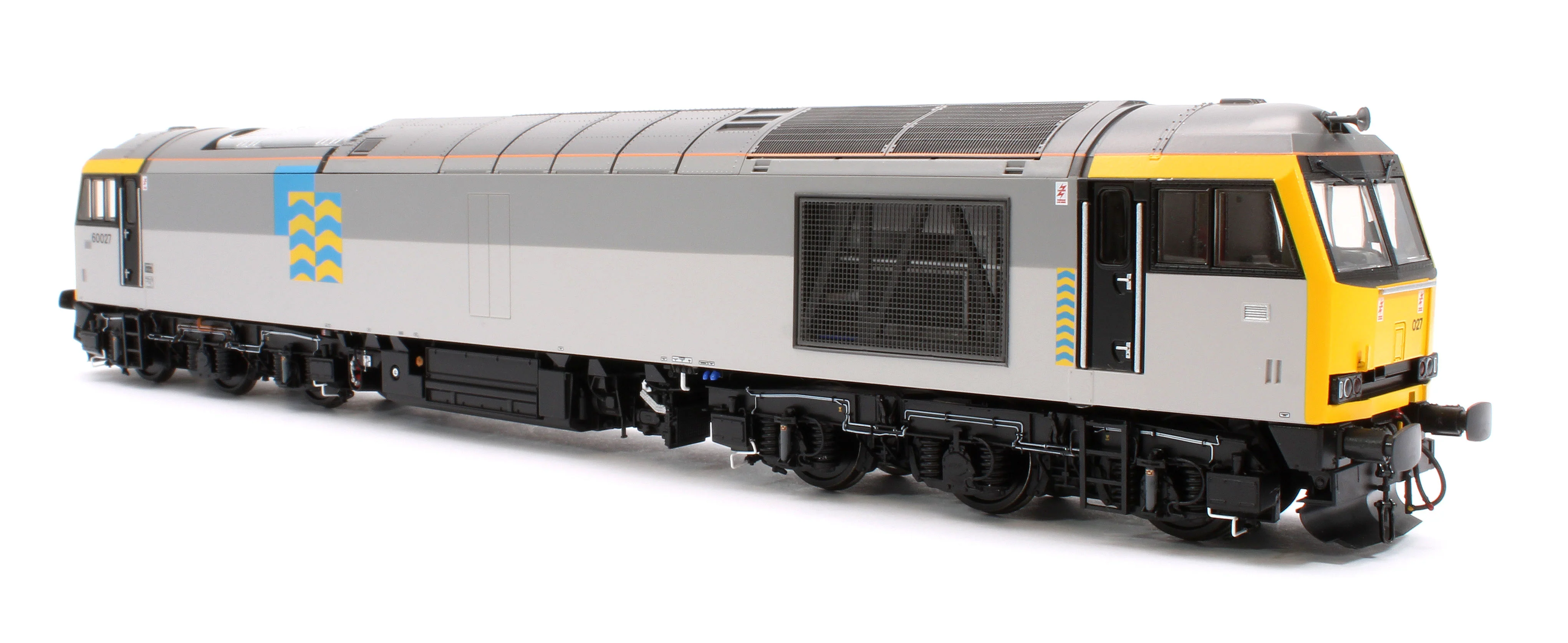 CM-60027-TGP Class 60 027 “Joseph Banks” Triple Grey Petroleum Diesel Electric Locomotive - Image 3