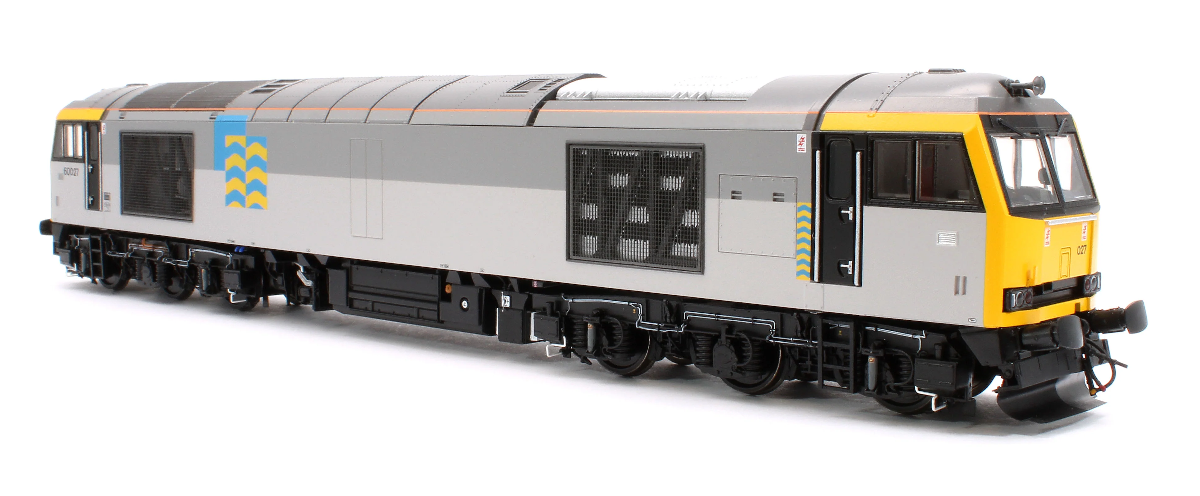 CM-60027-TGP Class 60 027 “Joseph Banks” Triple Grey Petroleum Diesel Electric Locomotive - Image 4