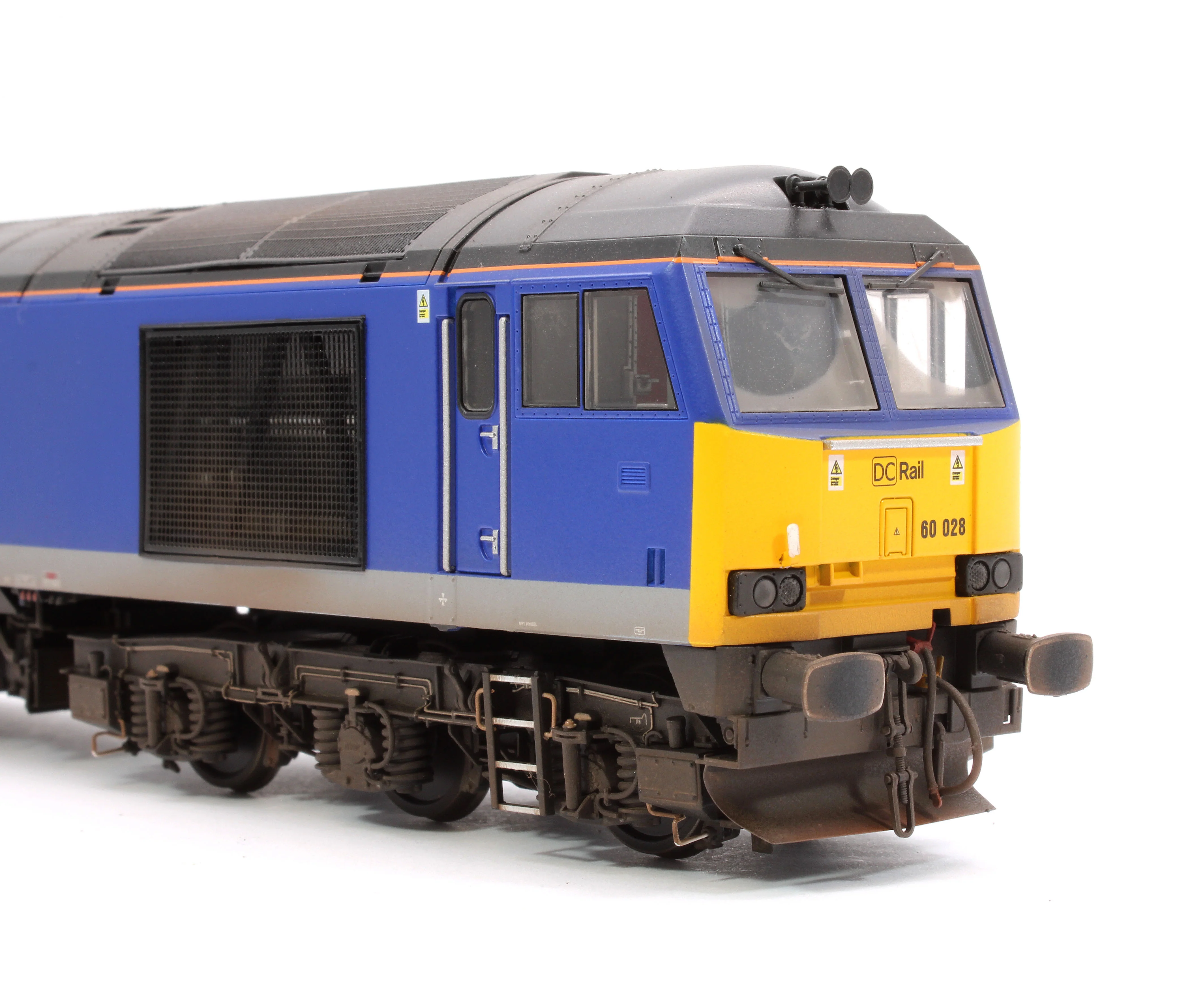 CM-60028-CB-SOUNDW Highly Detailed Premium Weathered Class 60 028 Cappagh Blue Diesel Electric Locomotive - DCC Sound - Image 9