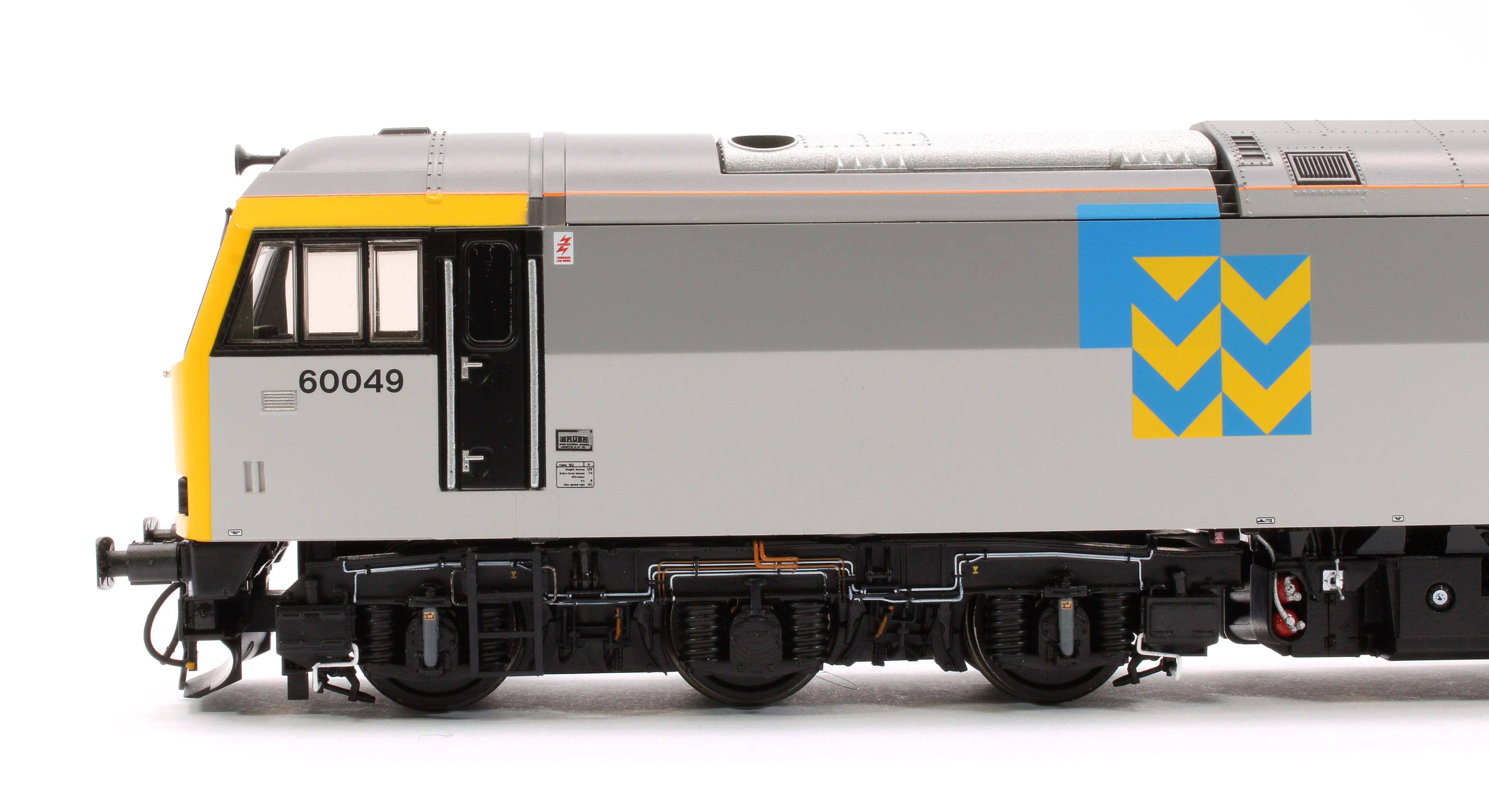 CM-60049-TGM Class 60 049 “Scafell” Triple Grey Metals Diesel Electric Locomotive - Image 6