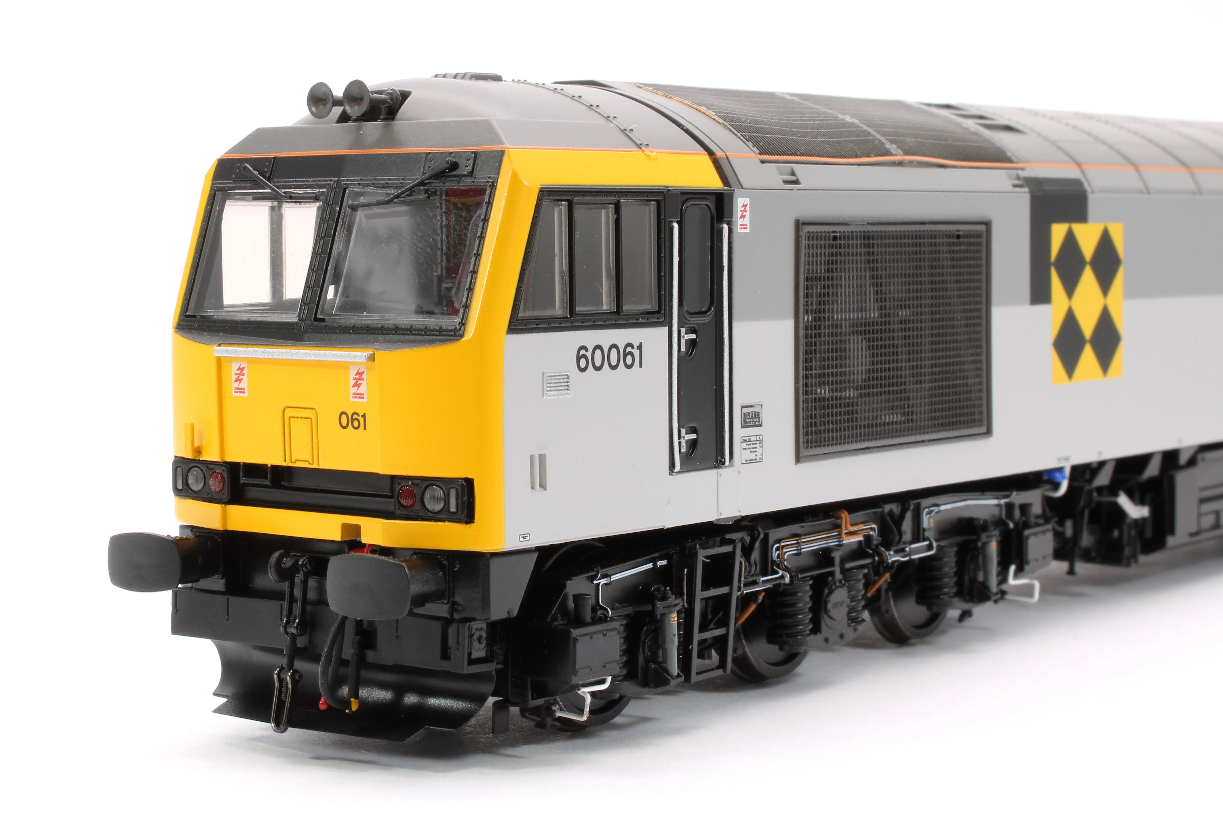 CM-60061-TGCL-SOUND Class 60 061 “Alexander Graham Bell” Triple Grey Coal Diesel Electric Locomotive - DCC Sound - Image 10