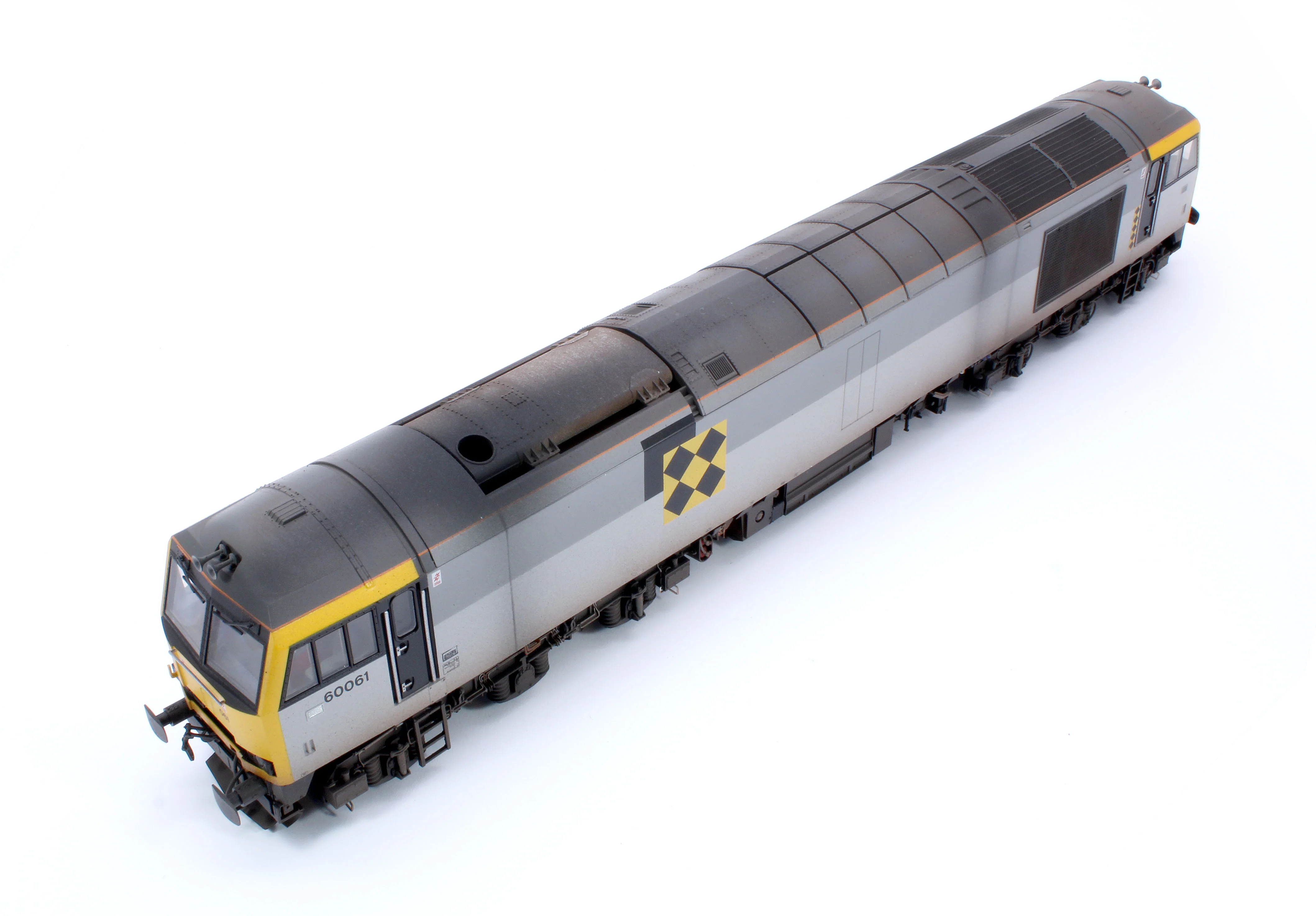 CM-60061-TGCL-SOUNDW Highly Detailed Premium Weathered Class 60 061 “Alexander Graham Bell” Triple Grey Coal Diesel Electric Locomotive - DCC Sound - Image 10